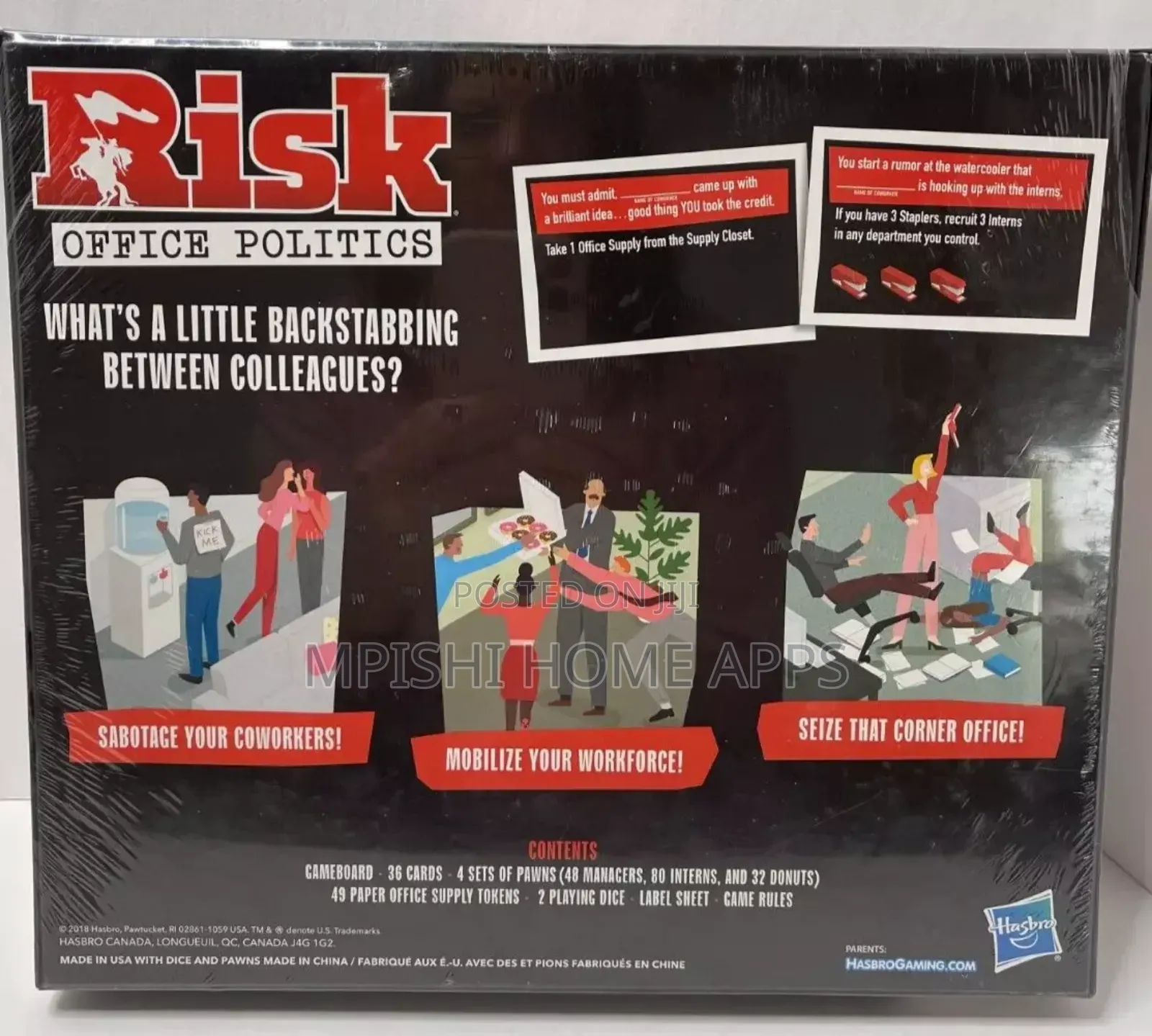 Risk Politics Game