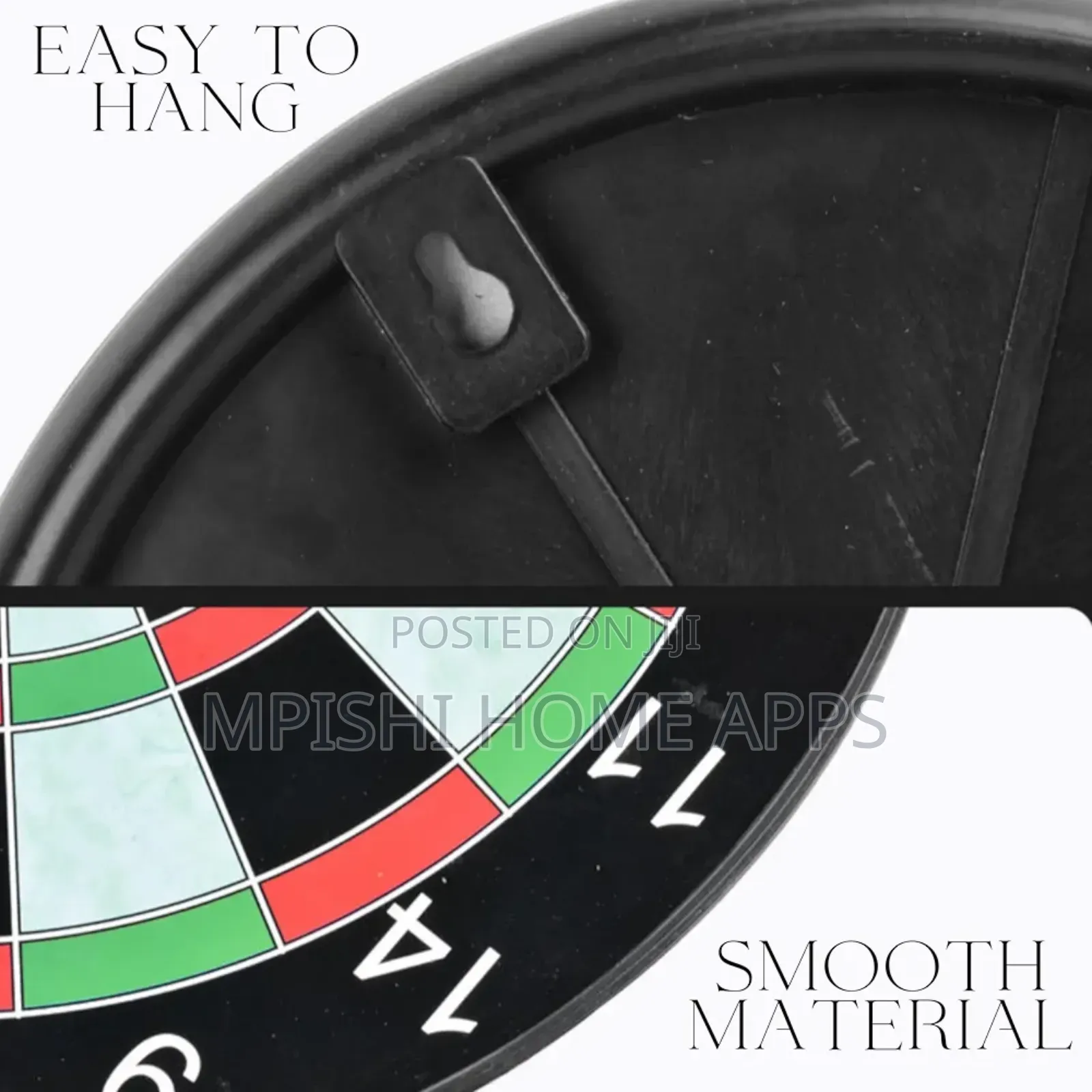 Round Magnetic Dartboard Game