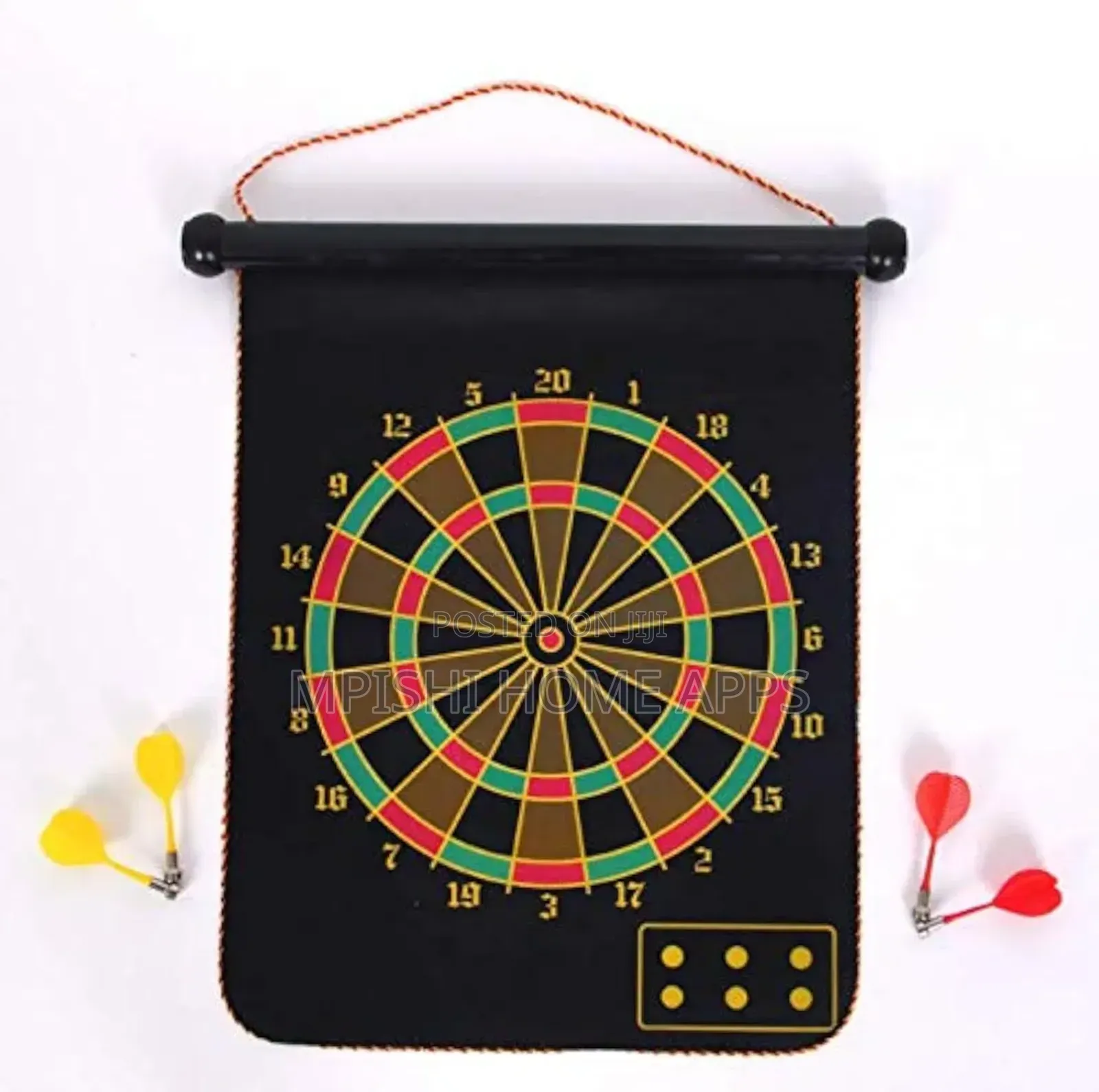 Foldable Magnetic Dartboard