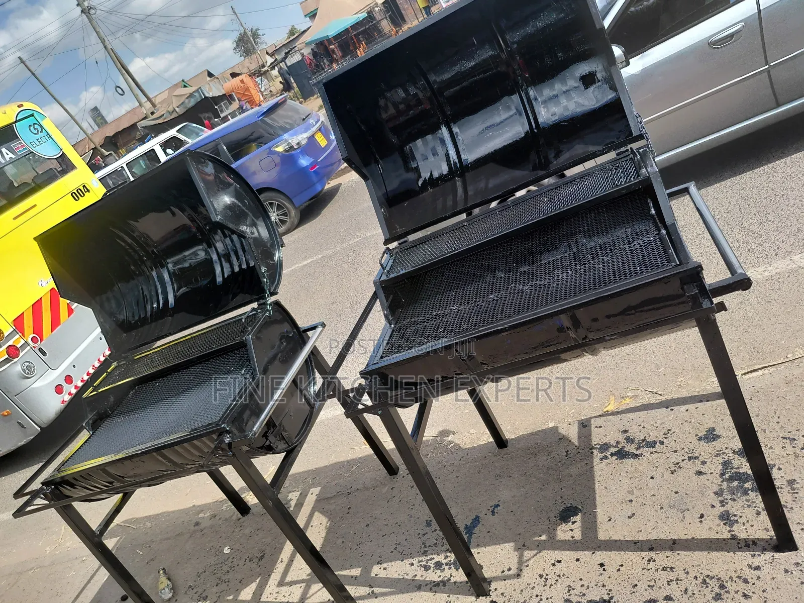 Drum Barbecue Jiko