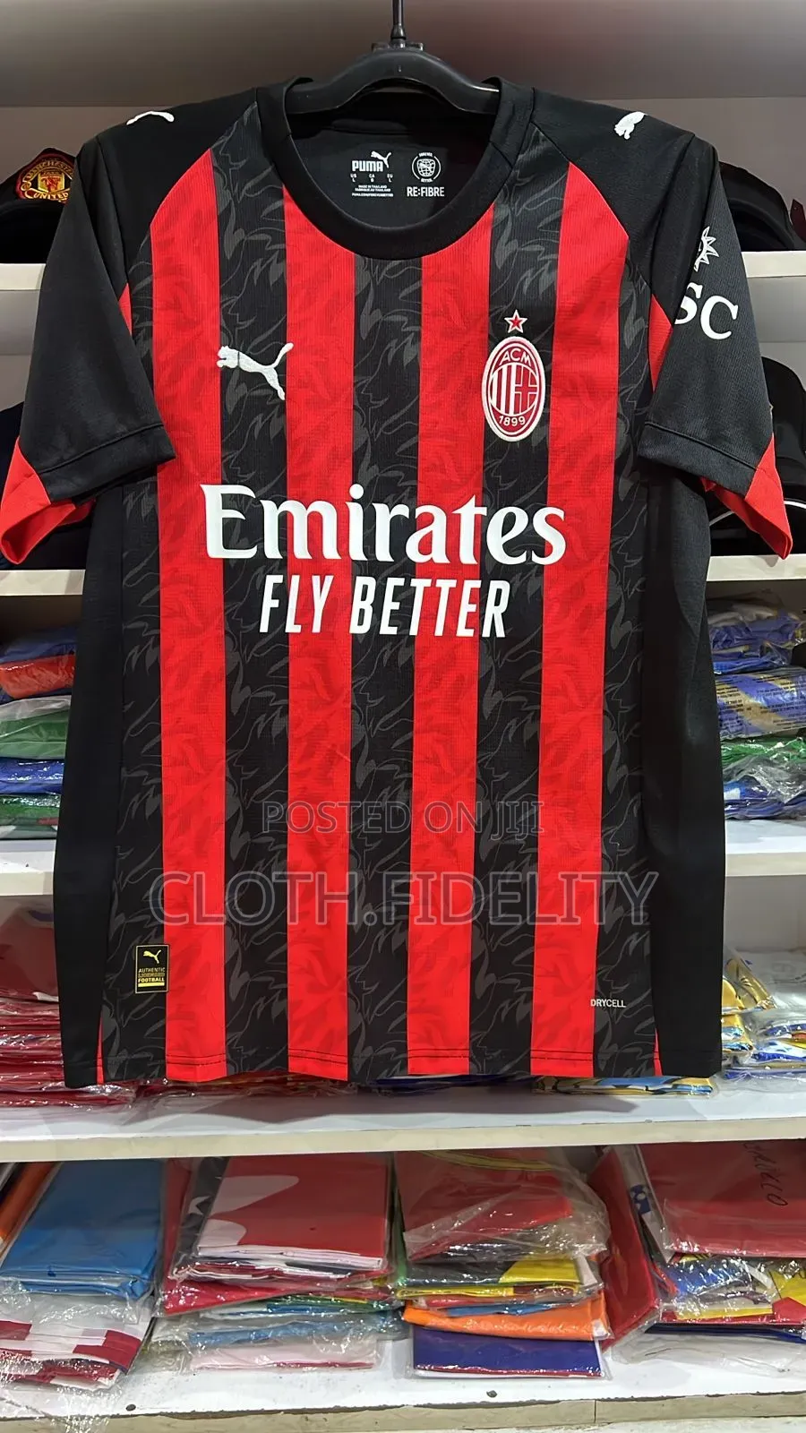Ac Milan Home Kit 25/26.