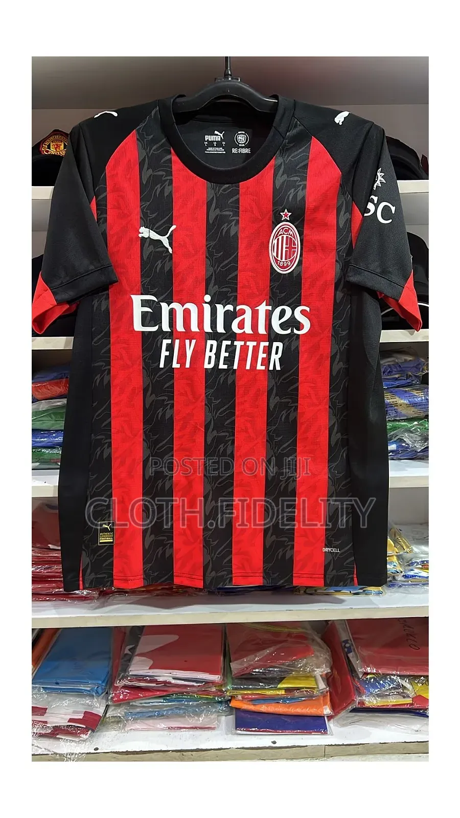 Ac Milan Home Kit 25/26.