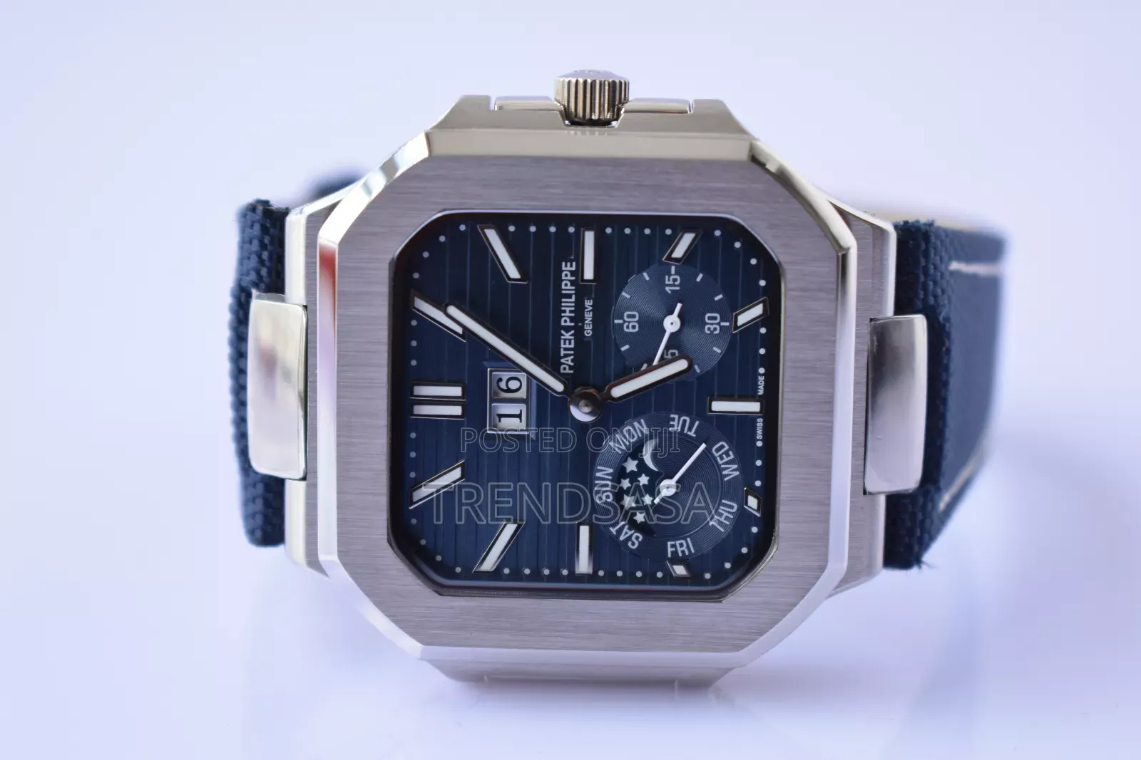 Patek Philippe Cubitus Canvas Straps Watch