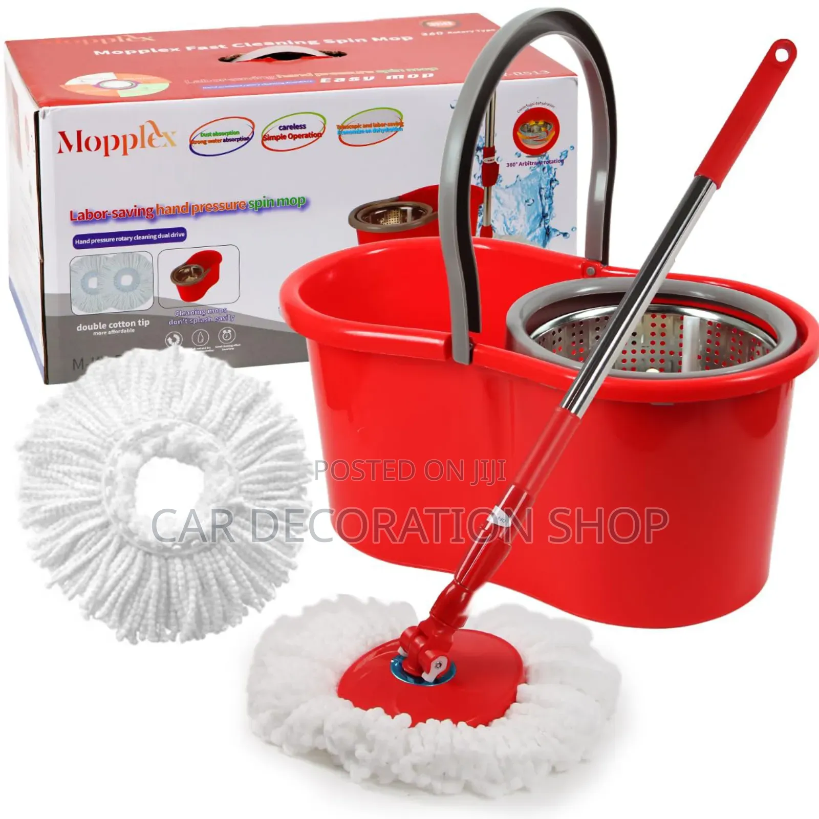 Bucket Quick Spin Mop Floor Cleaning Set