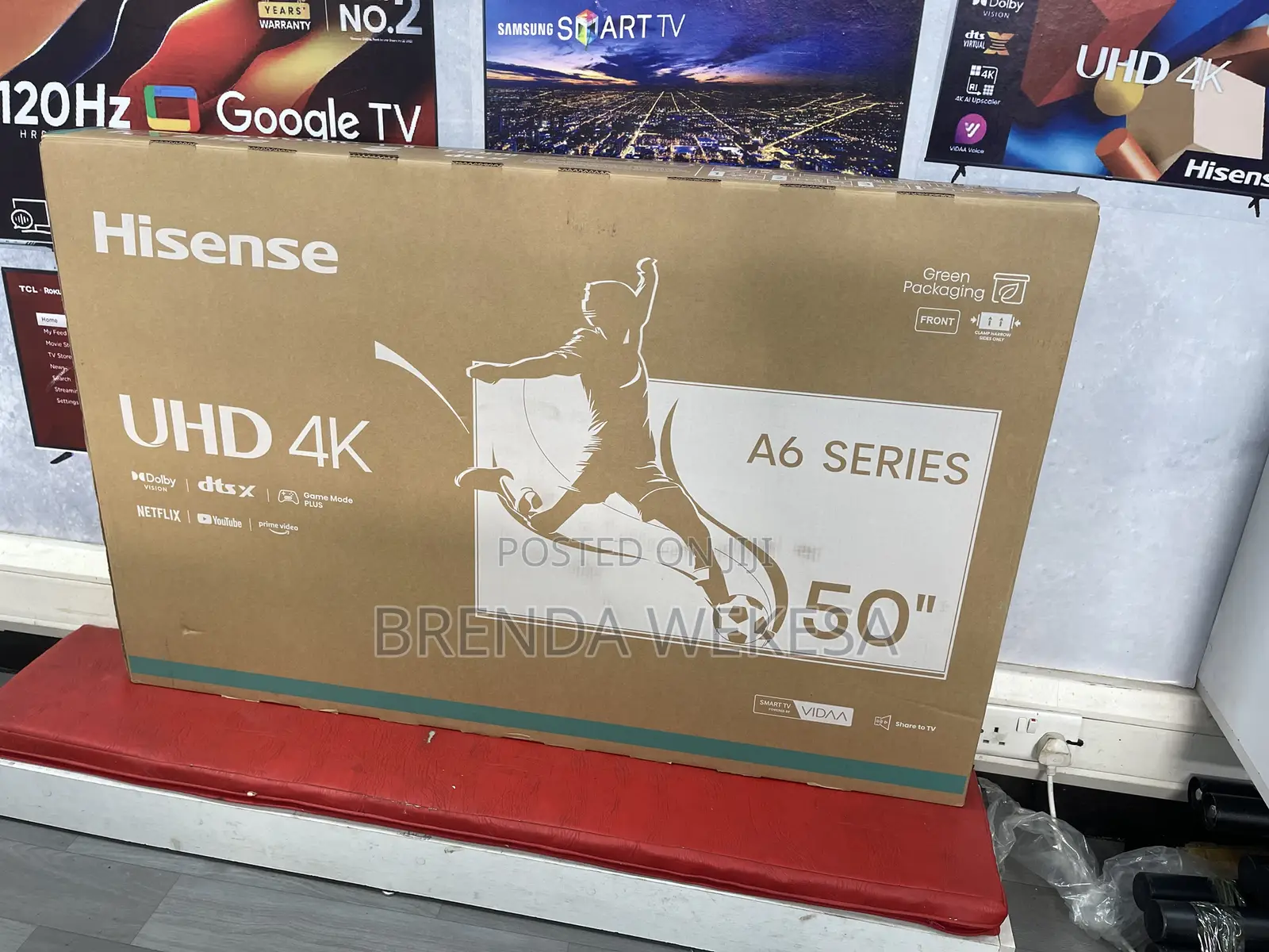 Hisense 50a6k Smart Tv Framless A6k 2025 -