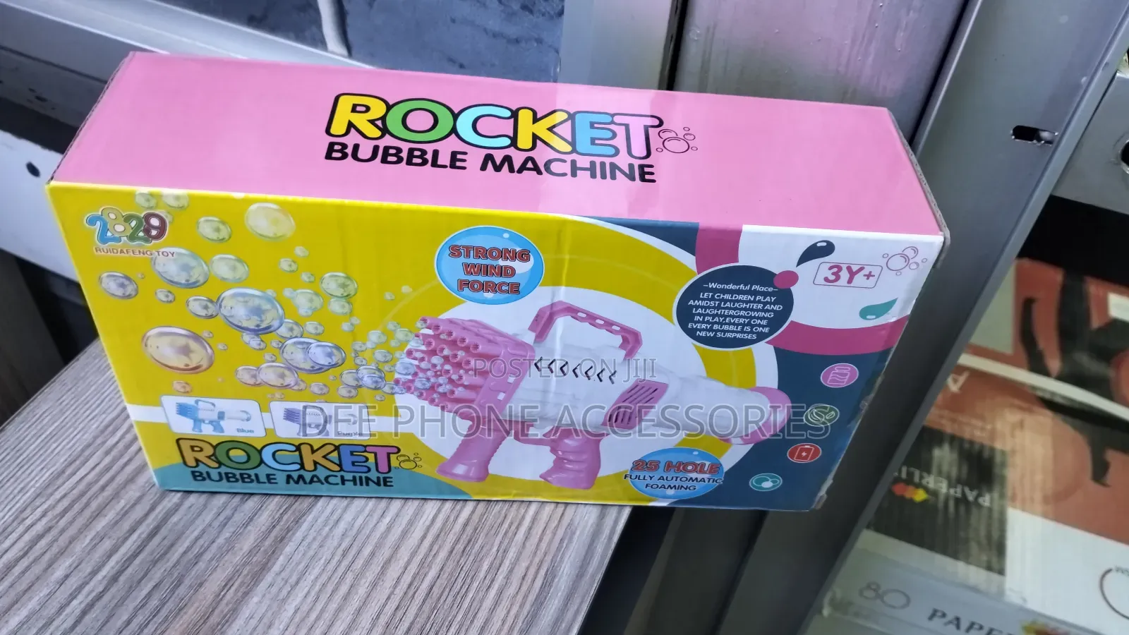 Rocket Gun Bubble Machine