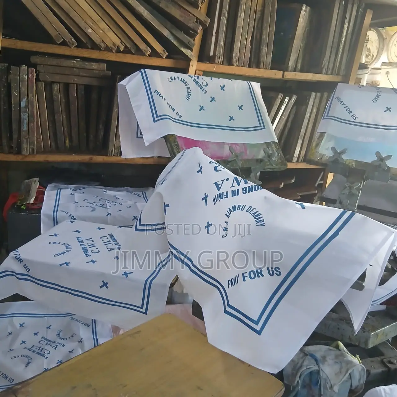 Bulk Church Vitambaa Printing