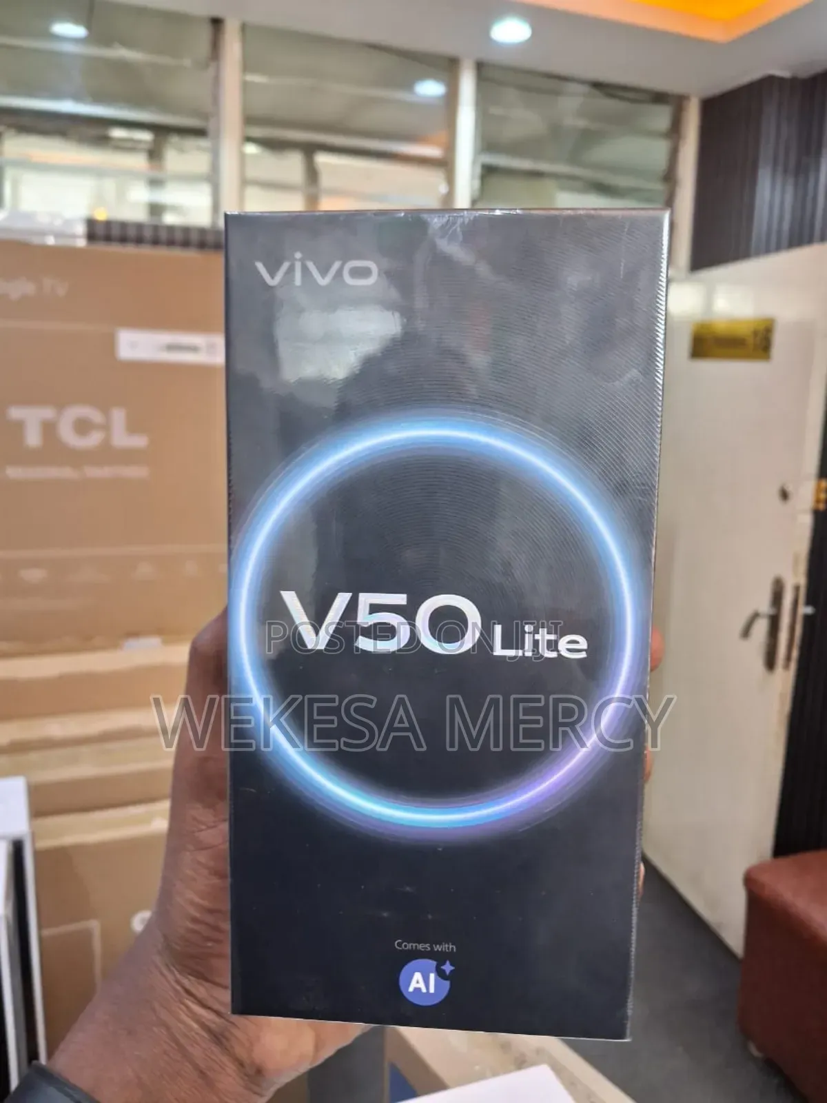 New Vivo V50 Lite 4G 256 GB Purple