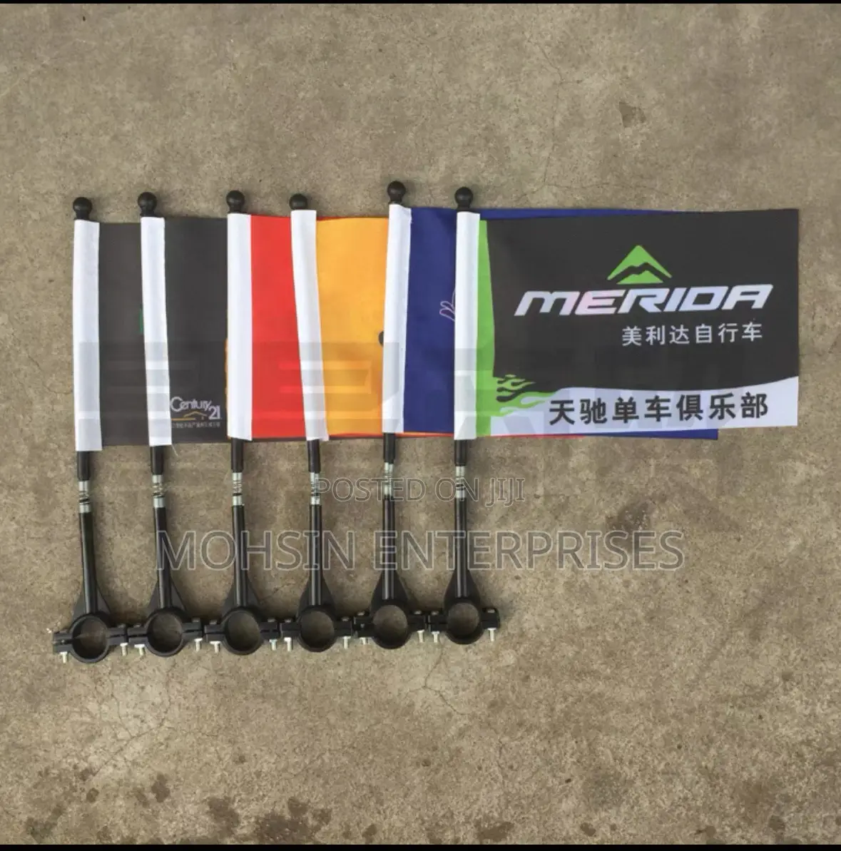 Sale! Bicycle Flag Stand With Spring Motorcycle Flag Stand