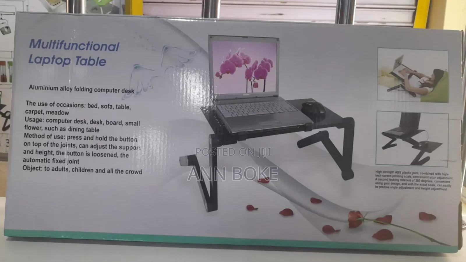 Foldable Laptop Stand With Fan