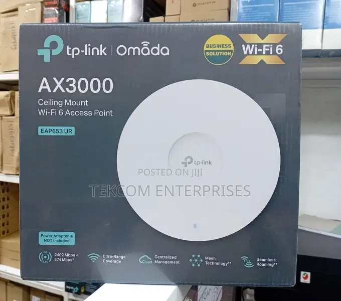 Tp Link Eap653 Ur Ax300 Wifi 6 Access Point//Eap653ur Wifi 6