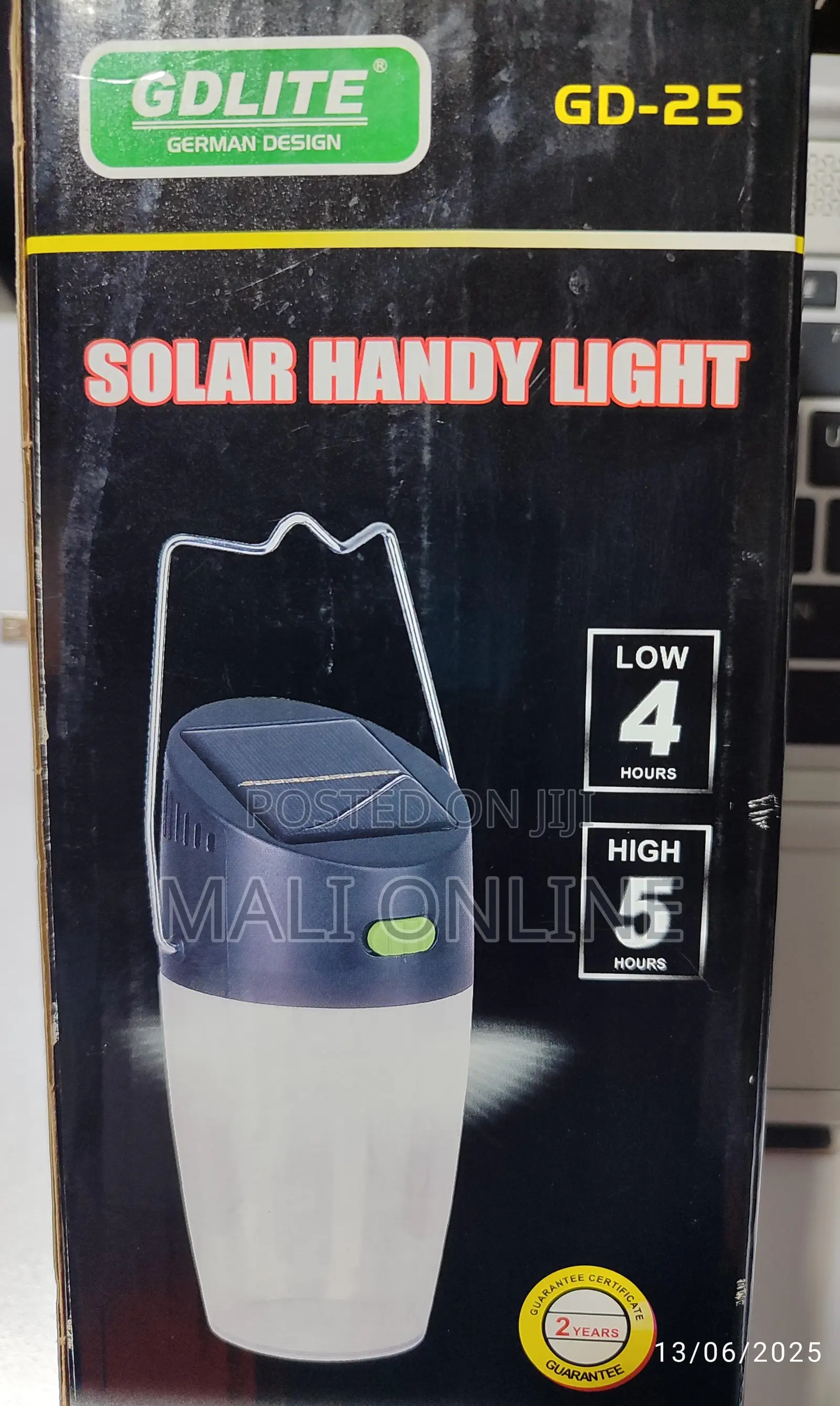 Gdlite Gd-25 Solar Handy Light