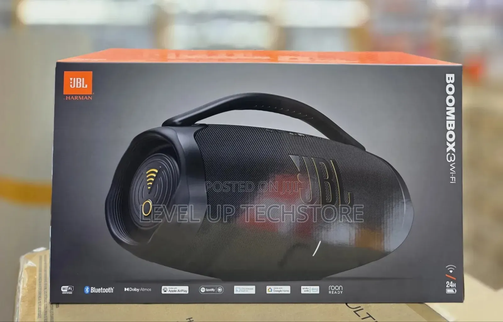 JBL Boombox 3 Wifi Bluetooth Streaming Portable Speaker