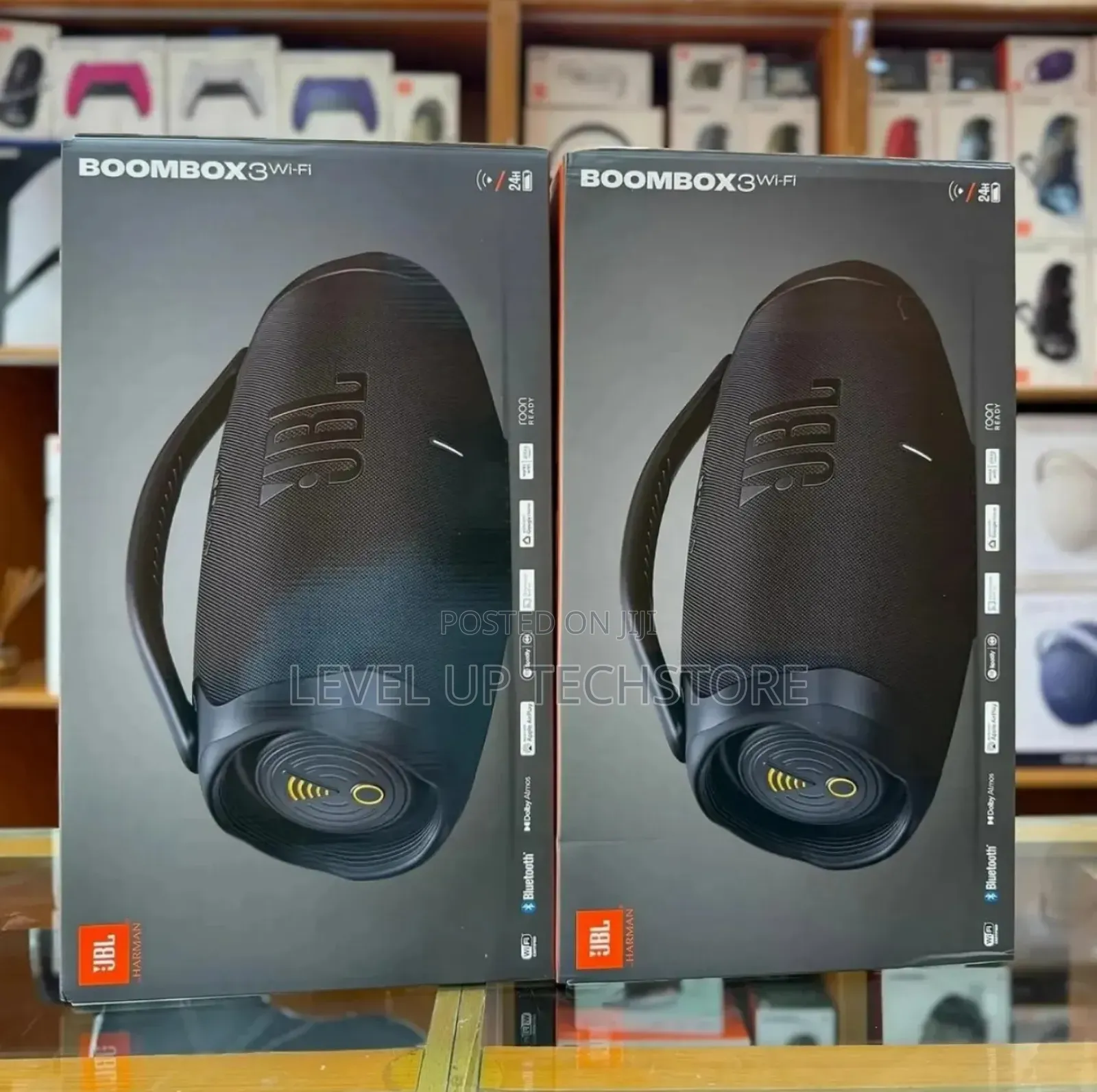 JBL Boombox 3 Wi-Fi Portable Wireless Powerful Speaker