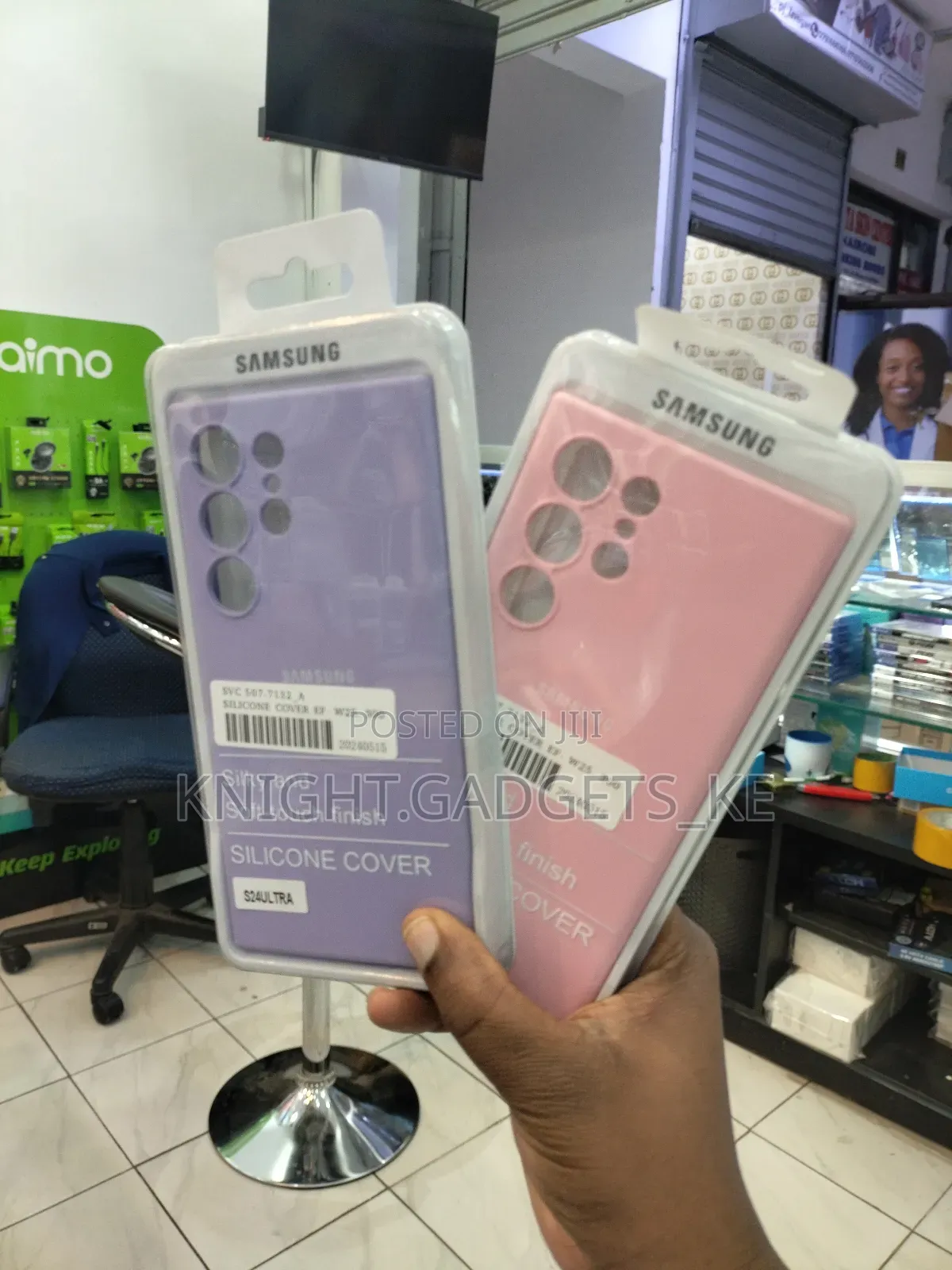 S24 Ultra Pink Silicon Case!