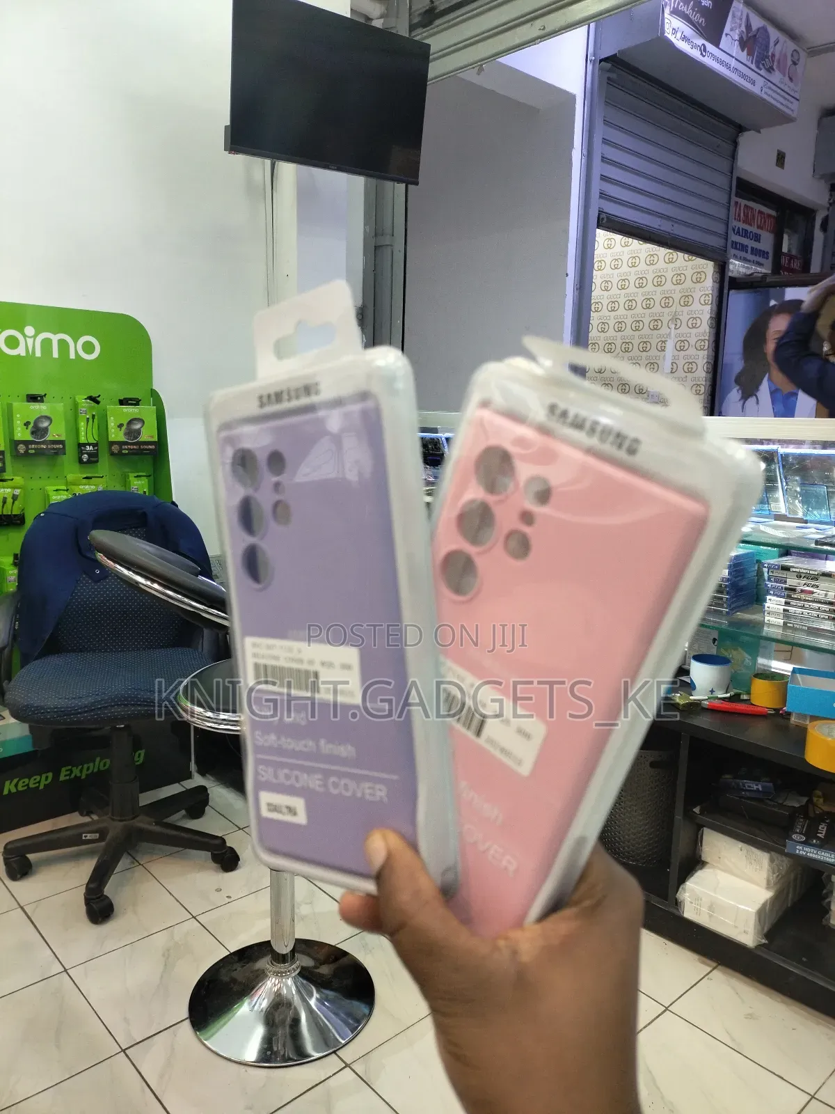 S24 Ultra Pink Silicon Case!
