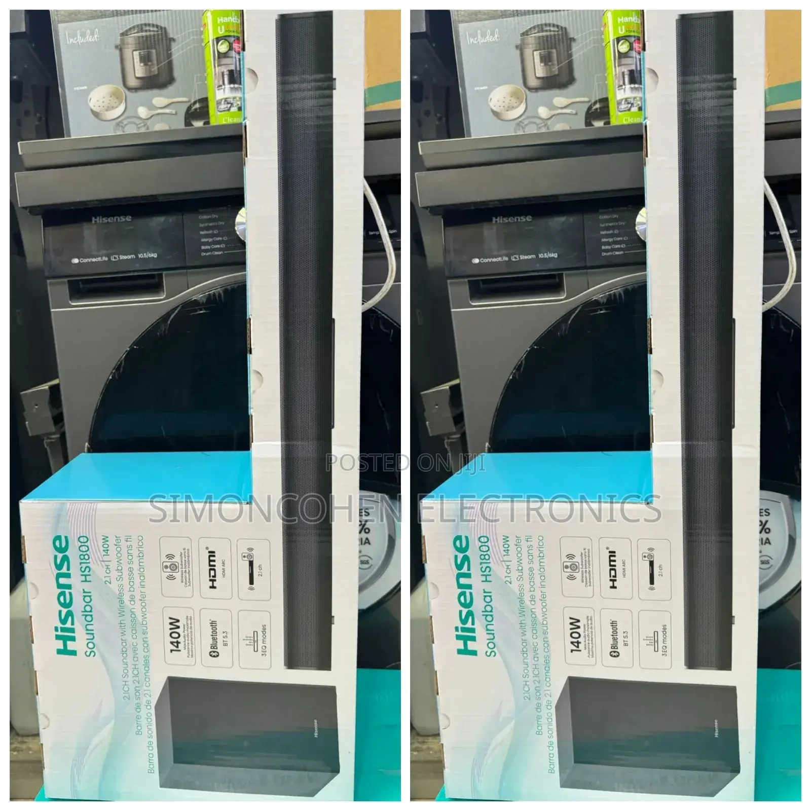 Hisense Soundbar Hs1800 [140watts]