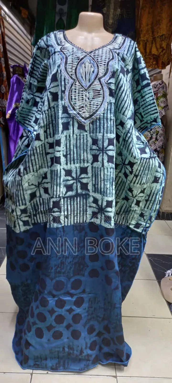 African Ankara Free Size Dress