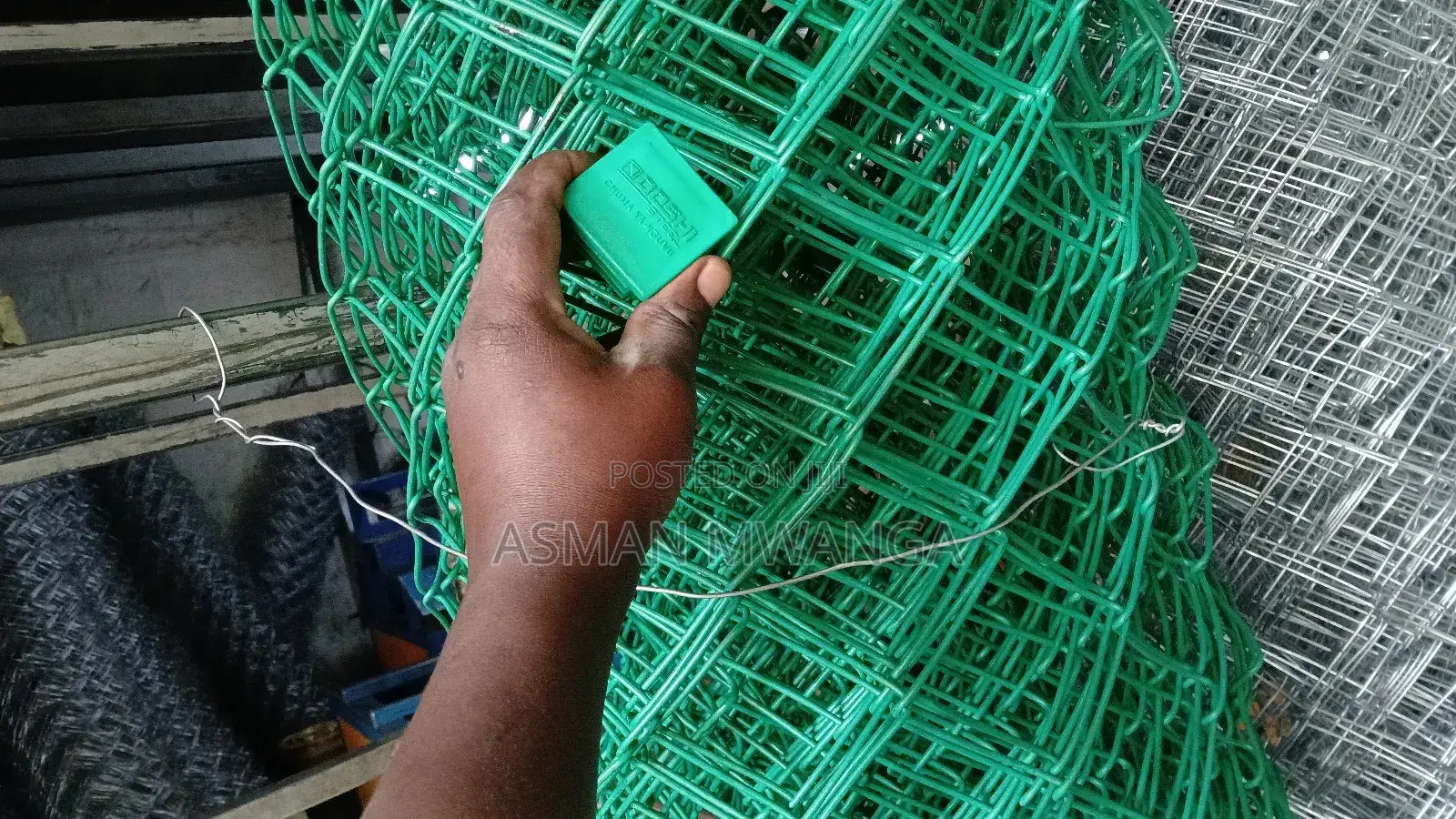 Quality PVC Coated Chainlink 14g Mesh 80×80 6ft