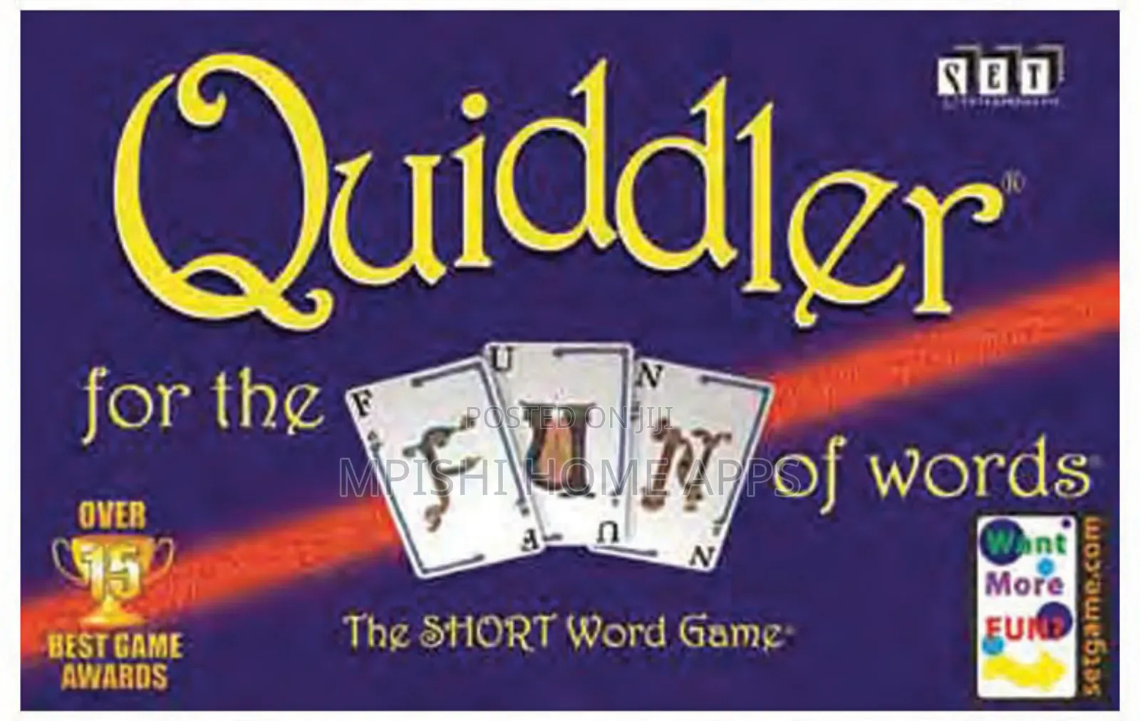Quiddler Game