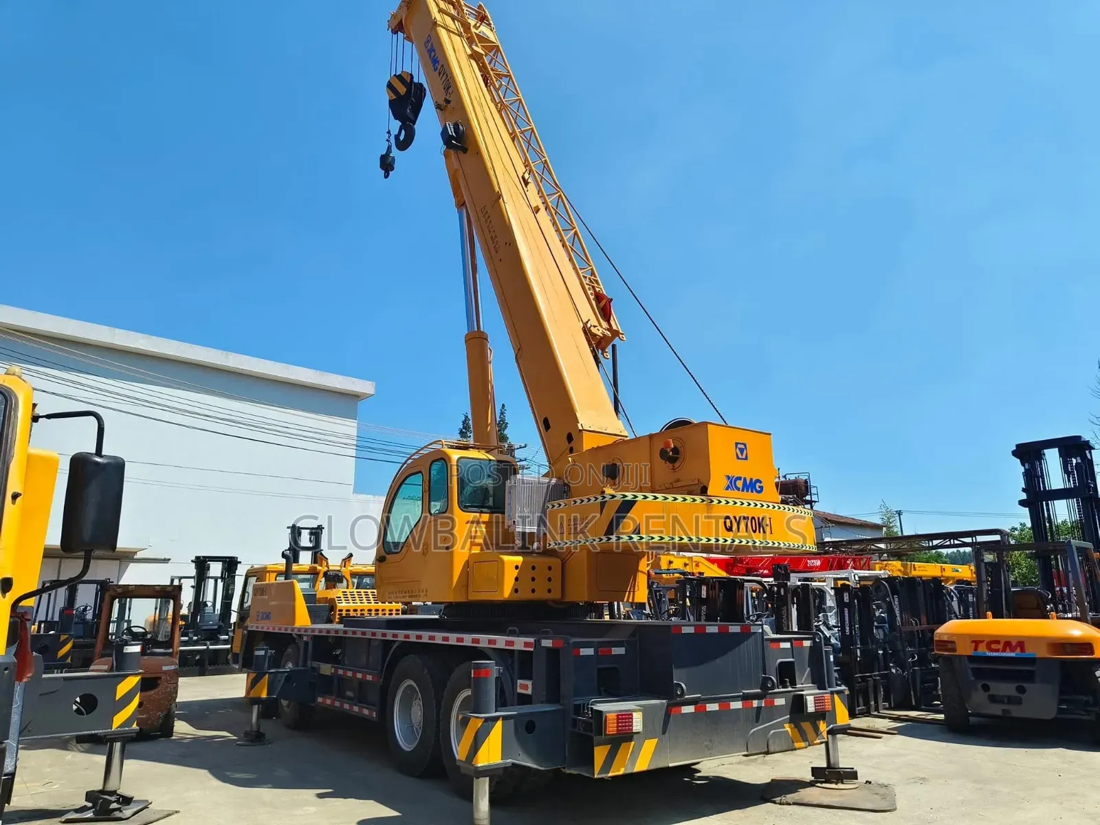 Mobile Cranes for Hire – 25t to 100t 