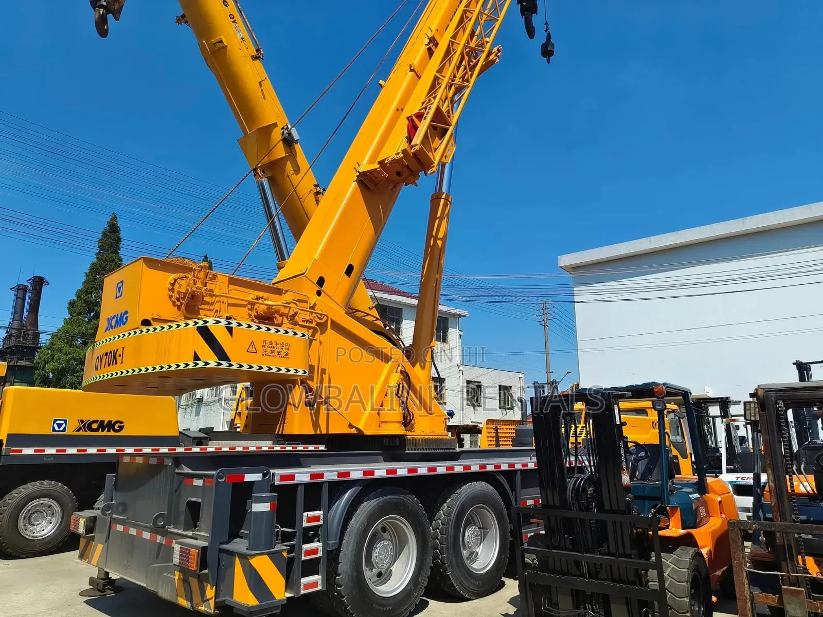 Mobile Cranes for Hire – 25t to 100t 