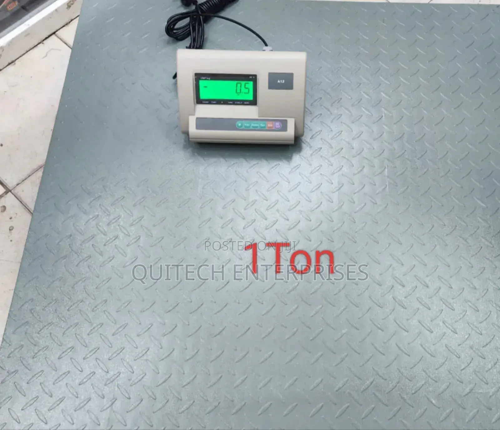 1ton Digital Weighing Scale/Platform Digital Scale 1*1m
