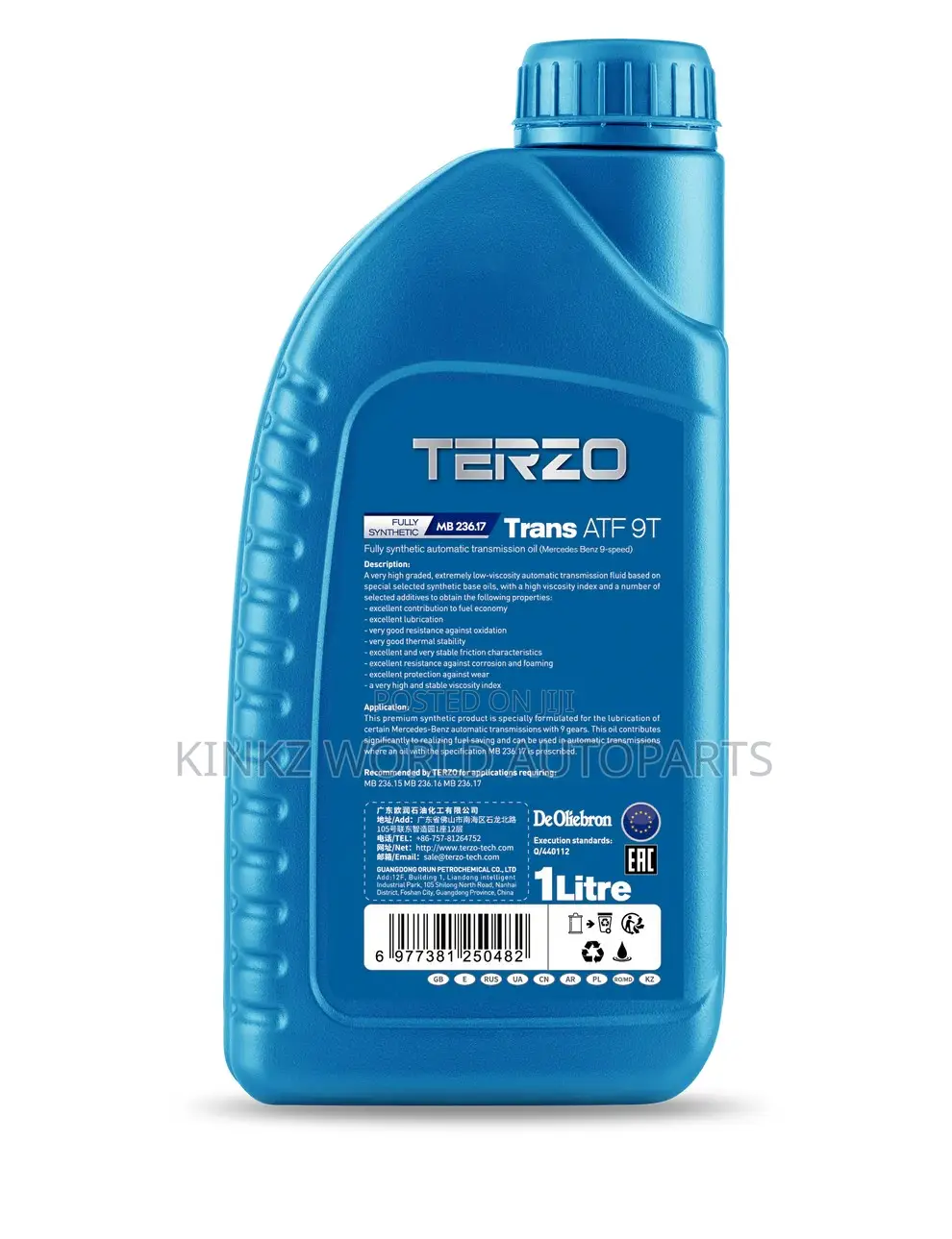 Mercedes Benz Mb236.17 Transmission Oil Atf 9t 1l