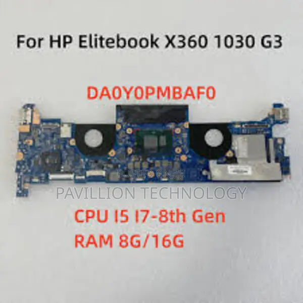 Hp Elite Book 1030g3 Motherboard Core I5
