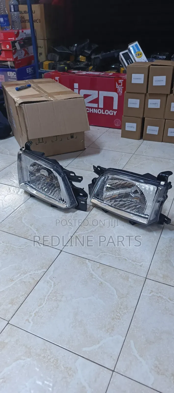 Subaru Forester Sf5 Plastic Headlights