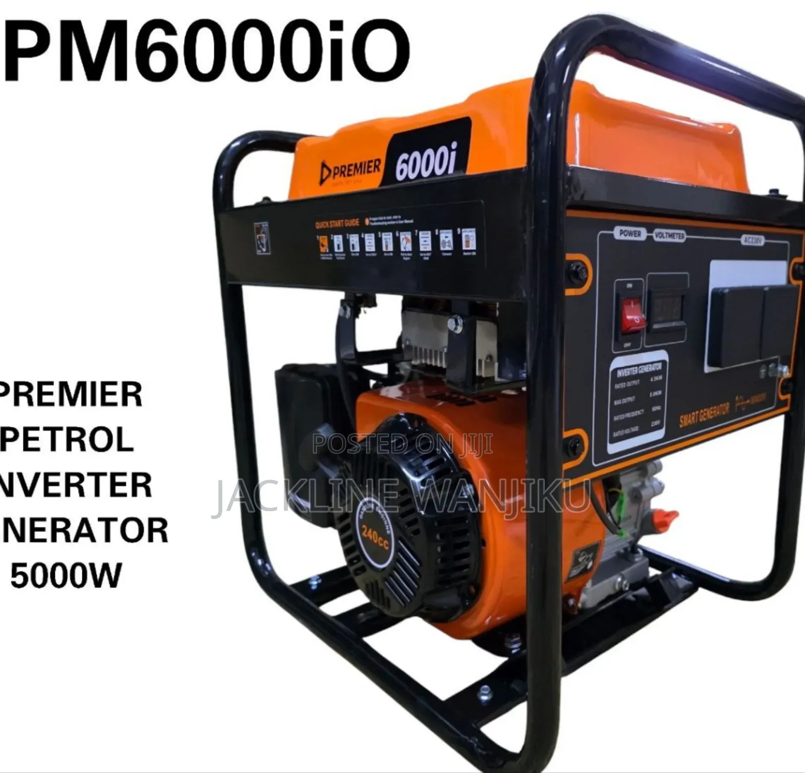 Petrol Inverter Generator Machine 5000w/ Inverter Generator