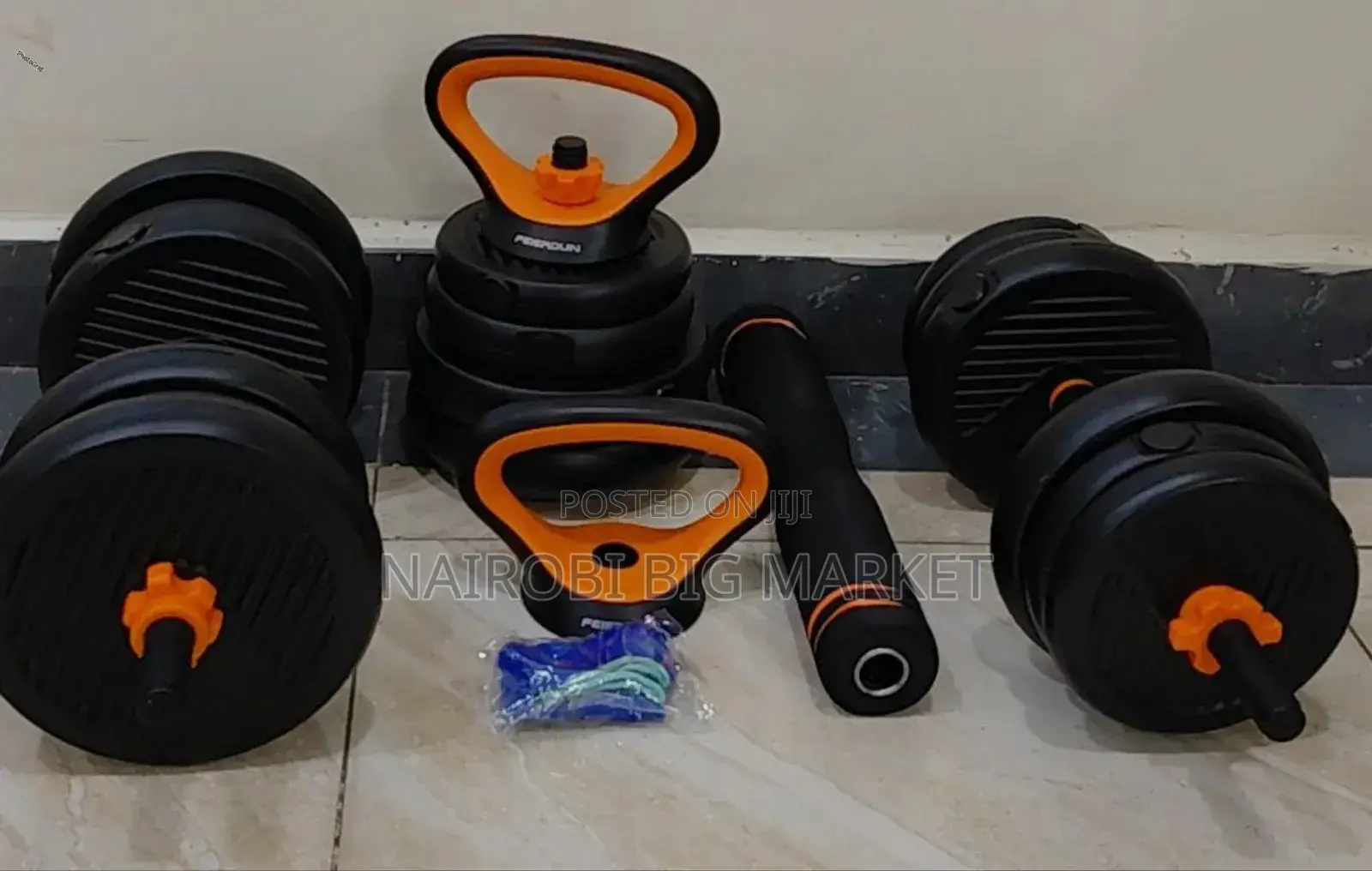 30kg 6 in 1 Kettlebells, Weights Set