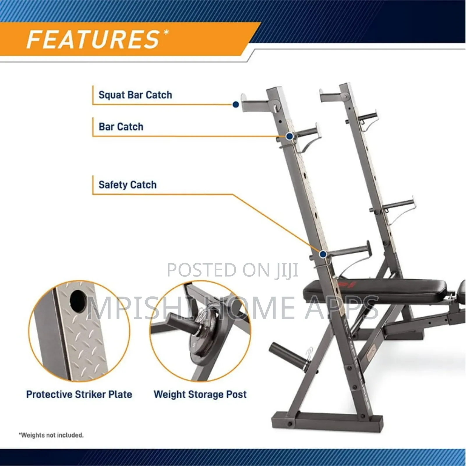 Jx Olympic Weight Bench