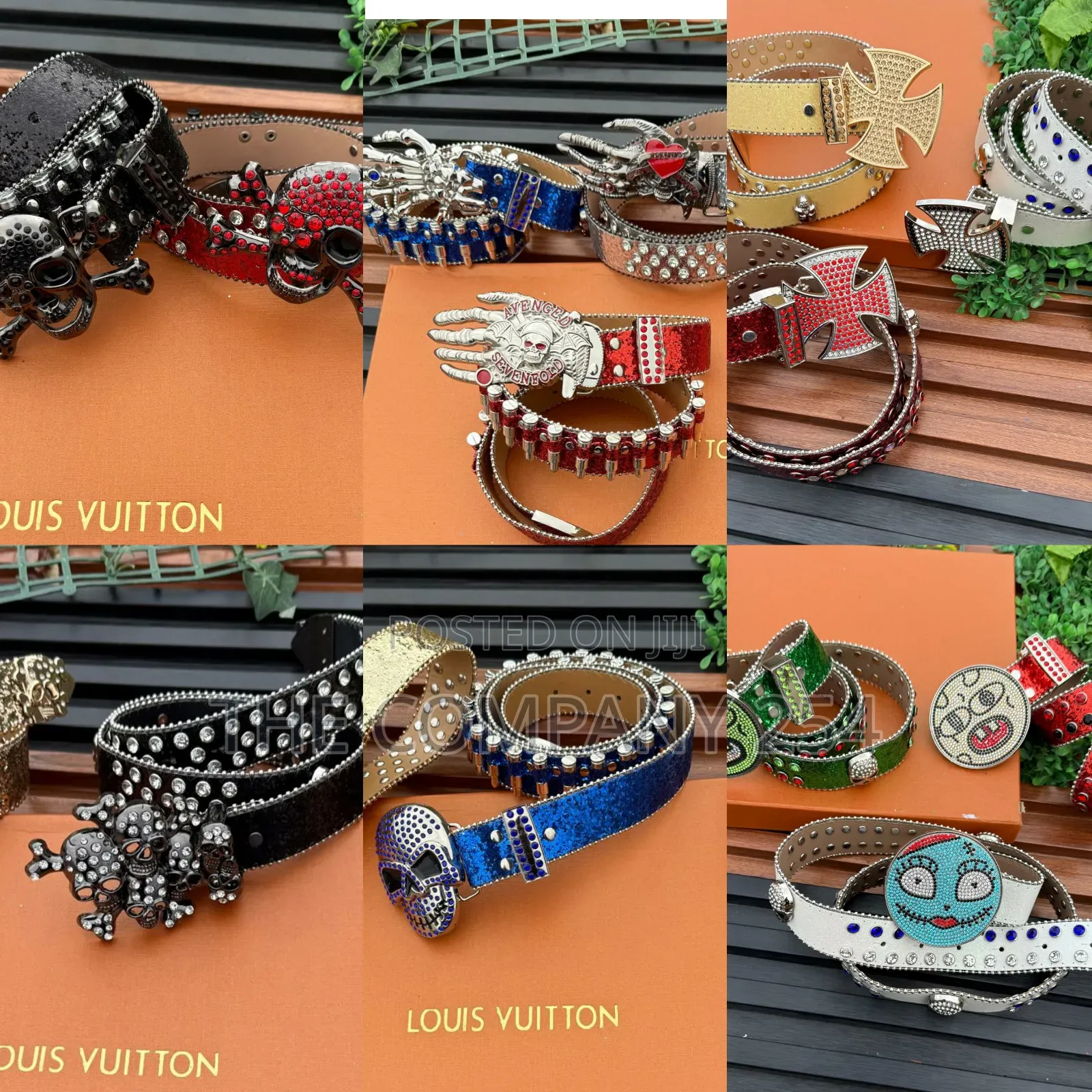 Original Quality Unisex Iced Bb Simons Iced Belts Restocked