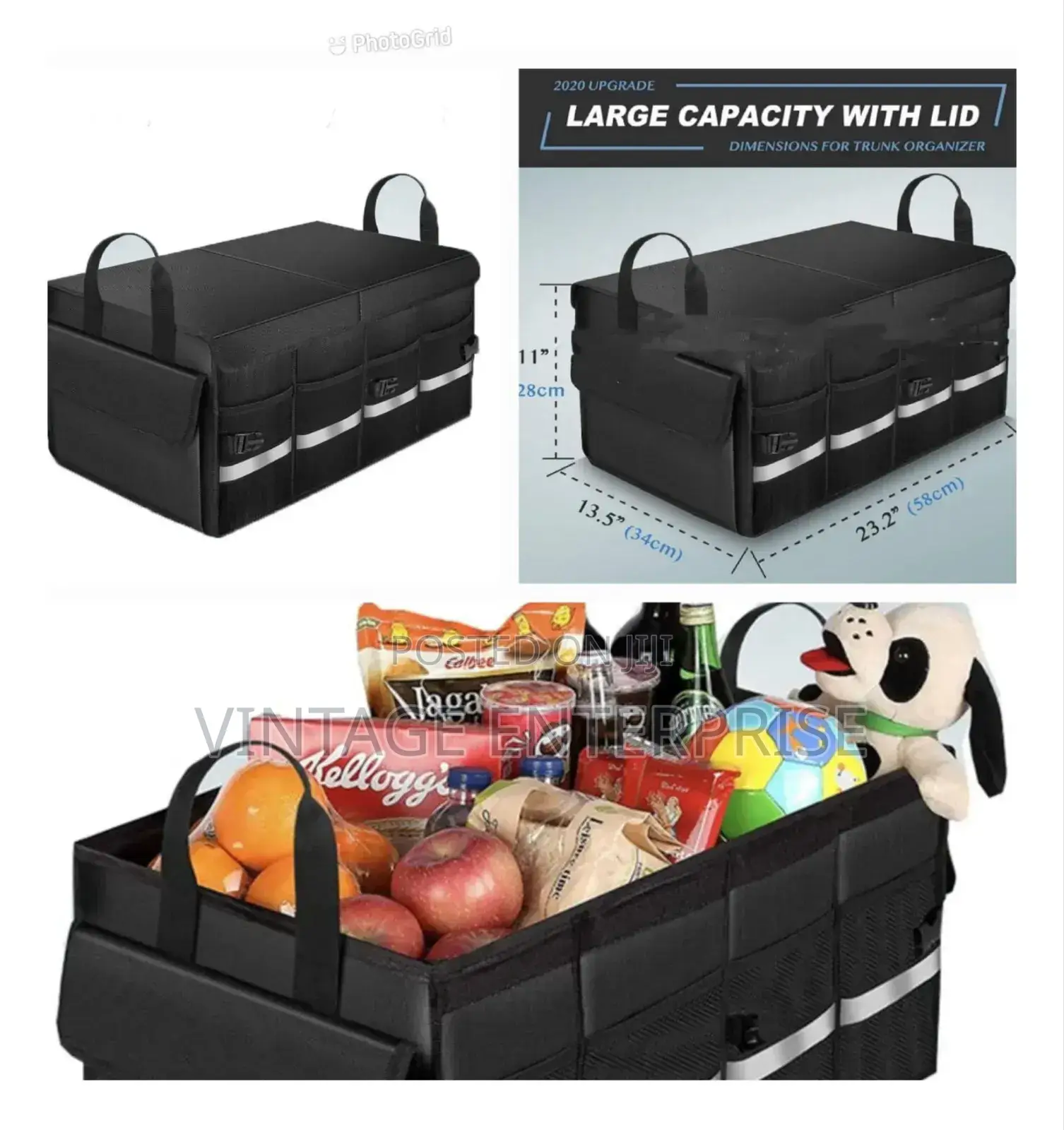 Heavy Duty Car Boot Organizer