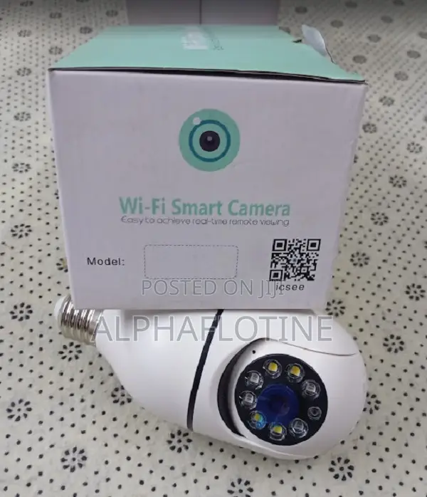 Icsee Wireless PTZ Security Light Bulb Camera