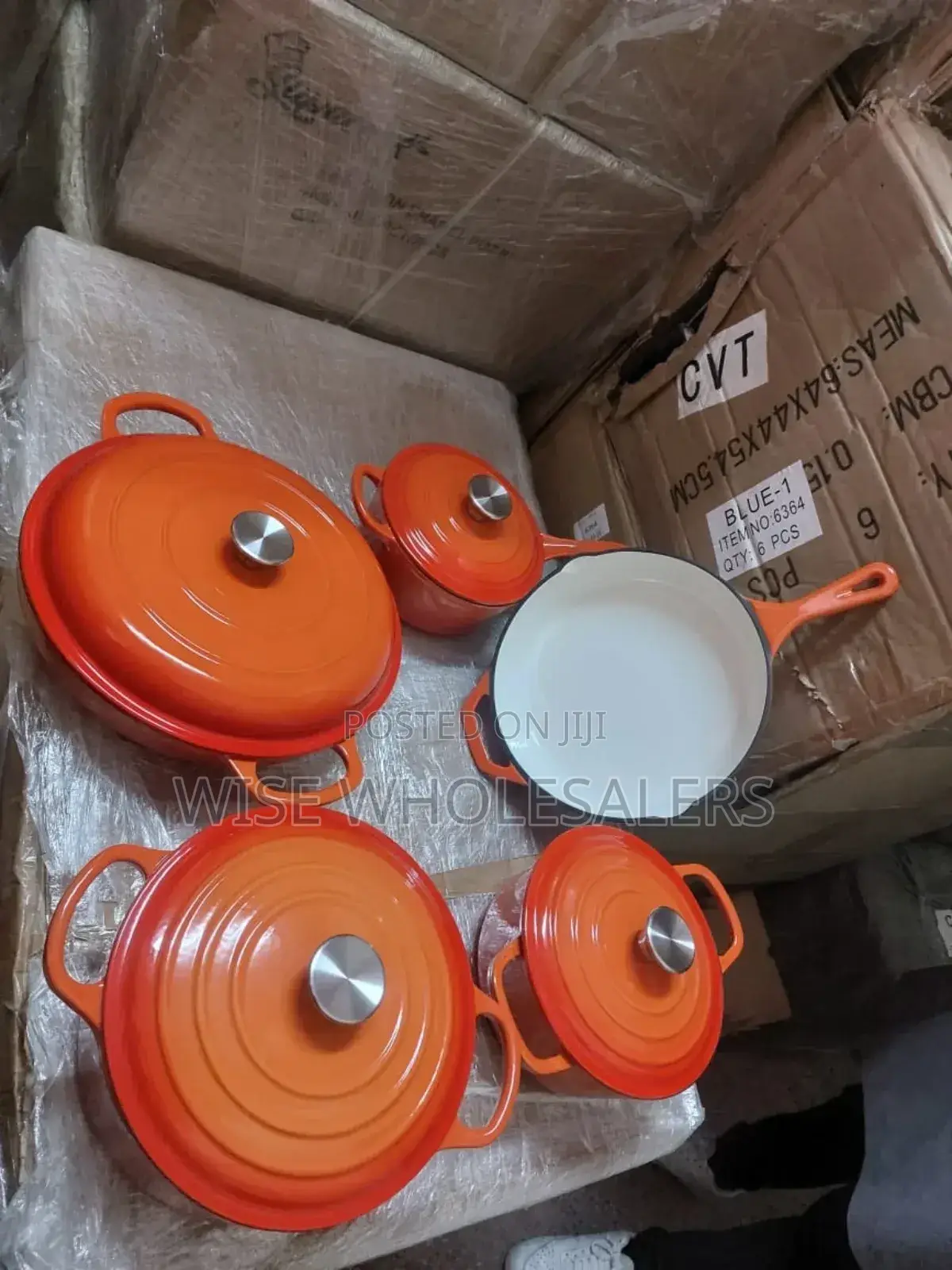 9pcs Cast Iron Cookware
▶Good Quality