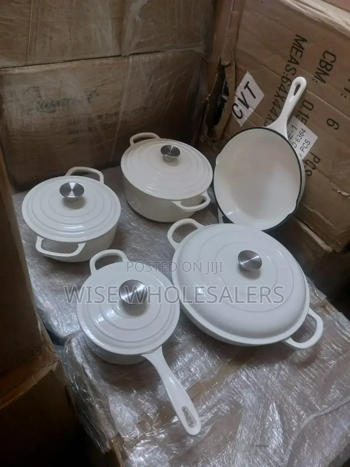 9pcs Cast Iron Cookware
▶Good Quality