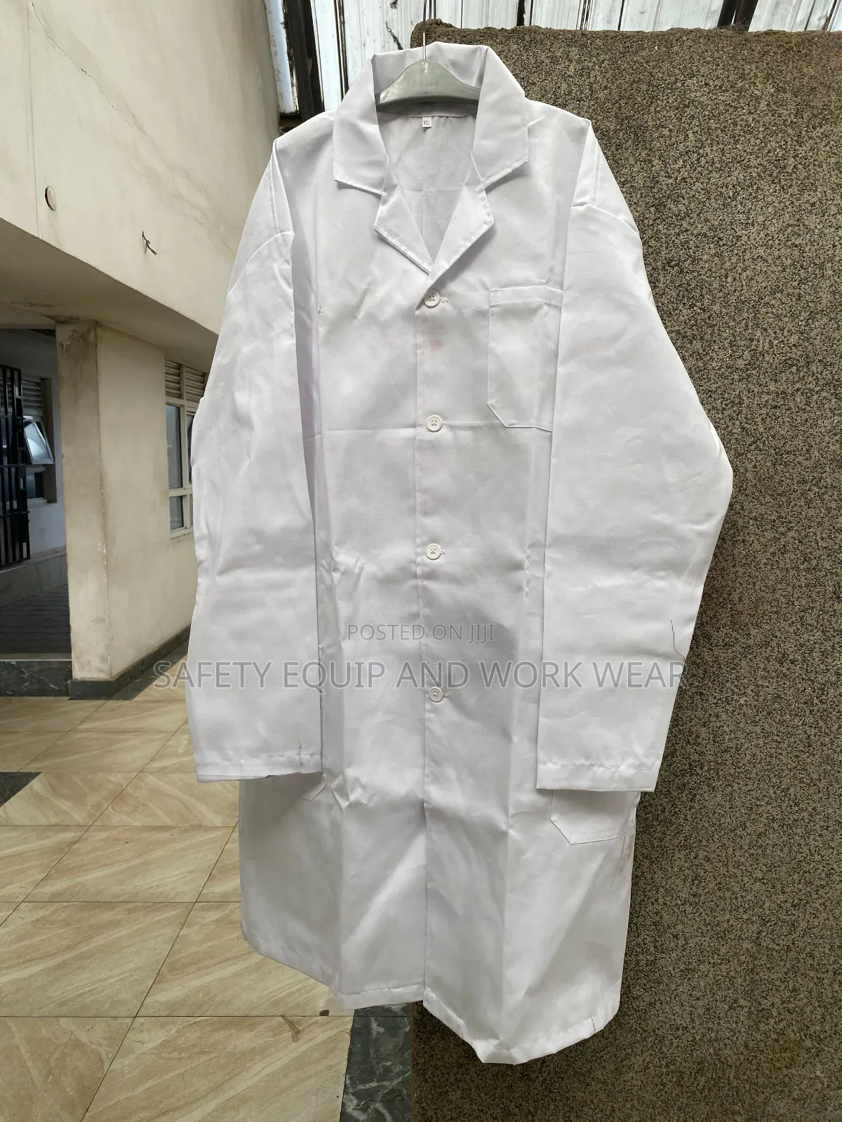Safety Lab Coats With Standard Sizes.