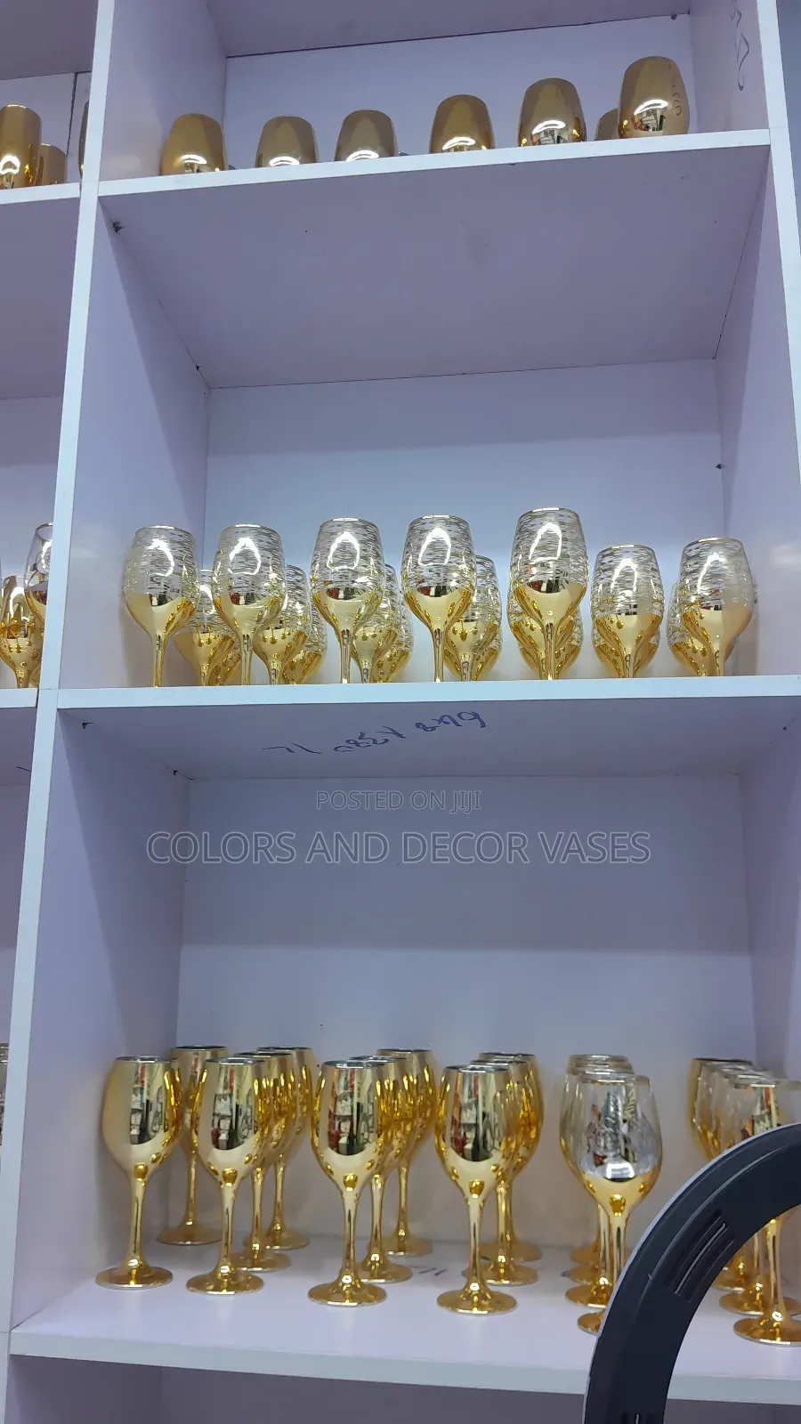 Gold Wine Glasses