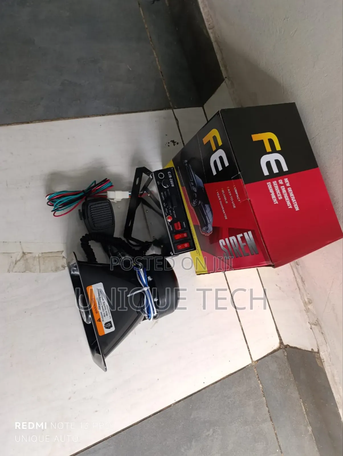 Police Siren 200w – Vip Emergency Sound System