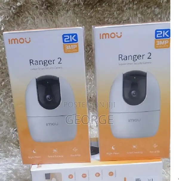 PTZ Wifi Smart Camera 2way Audio Ranger 2 Imou Security