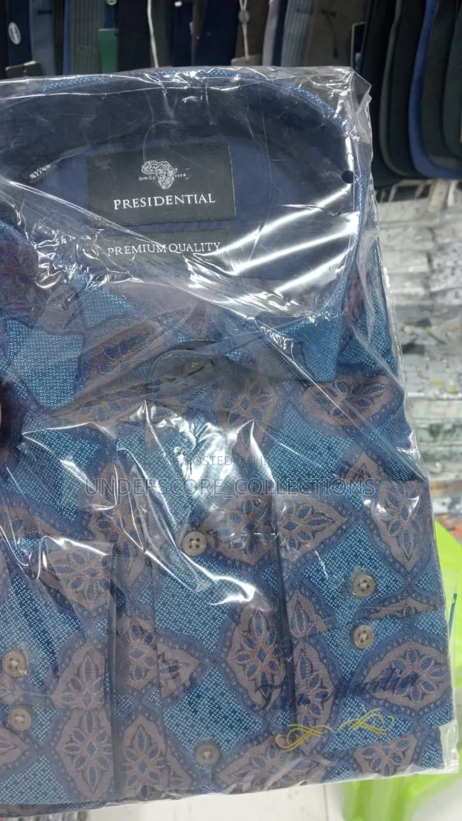 Executive Men Printed Presidential Shirts