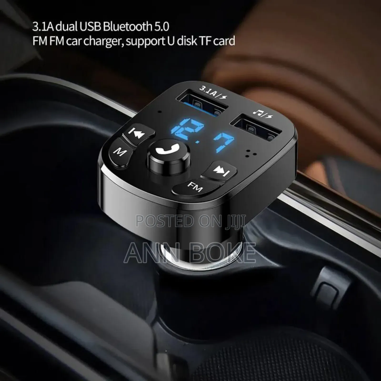 Car Charger Fm Transmitter,Mp3 Player , Hands Free Call