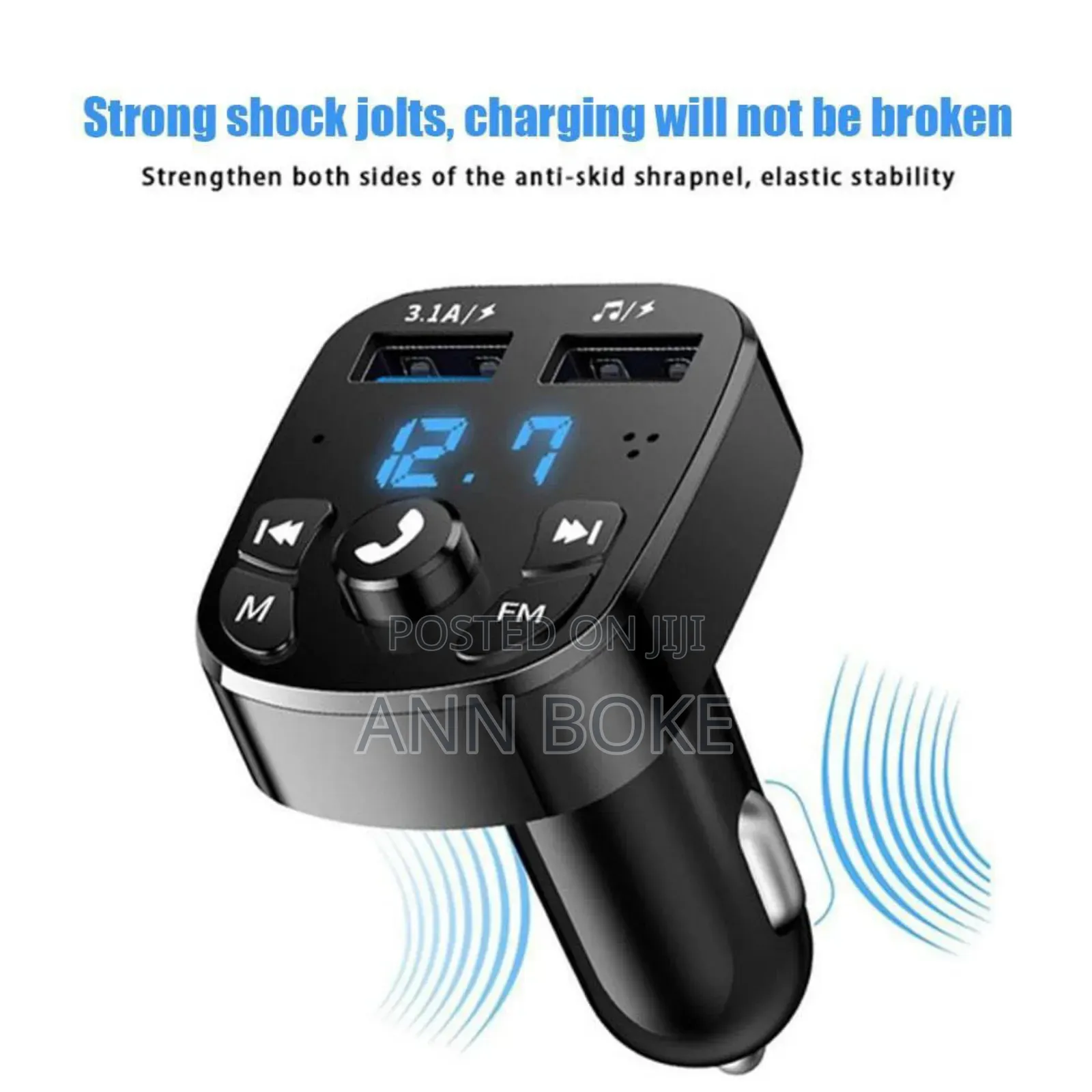 Car Charger Fm Transmitter,Mp3 Player , Hands Free Call