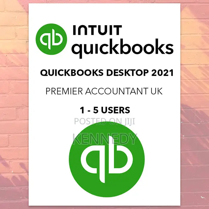 Quickbooks Desktop 2021 Uk Premier 1 - 5 Users