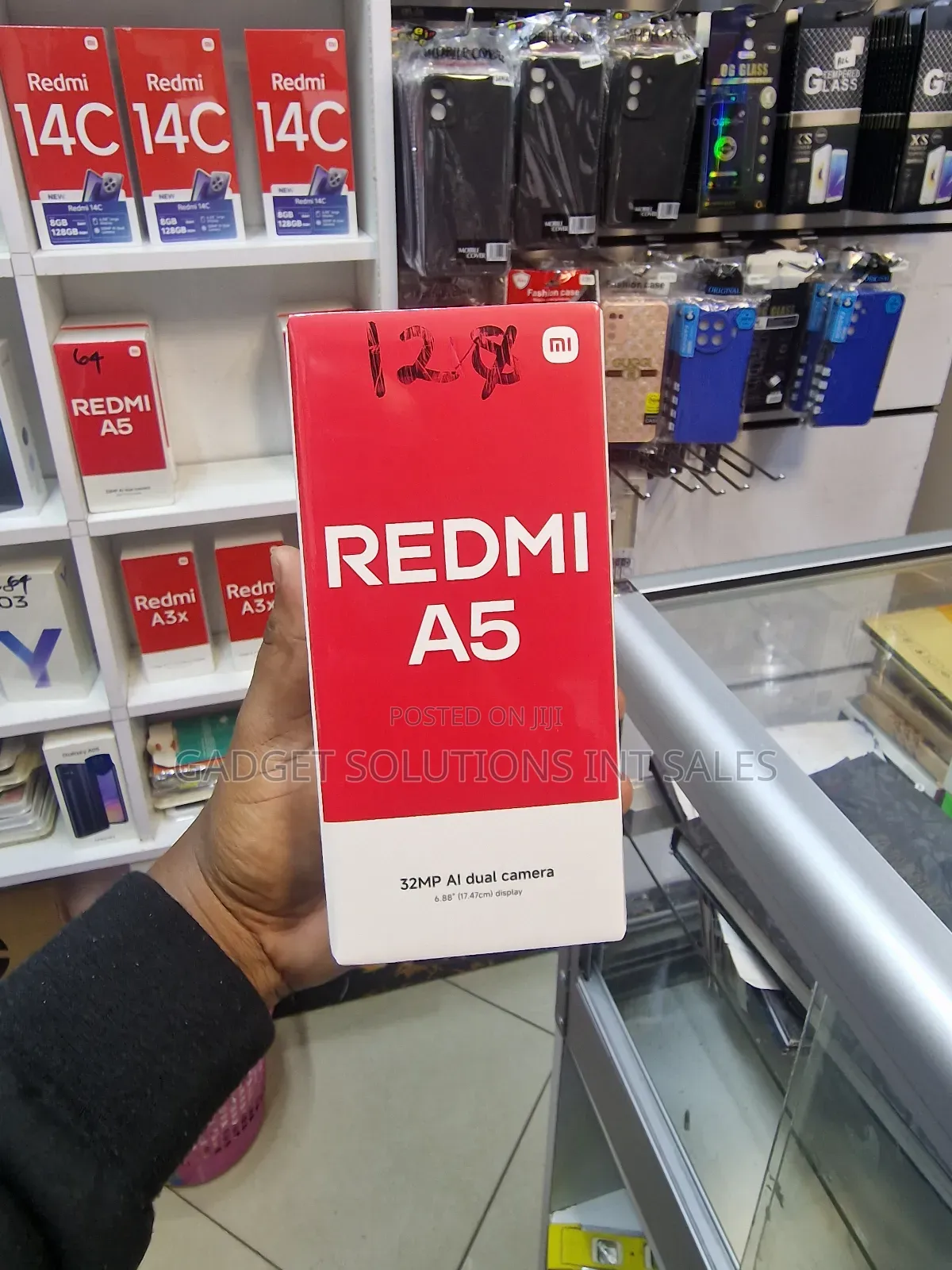 New Xiaomi Redmi A5 4G 128 GB Black