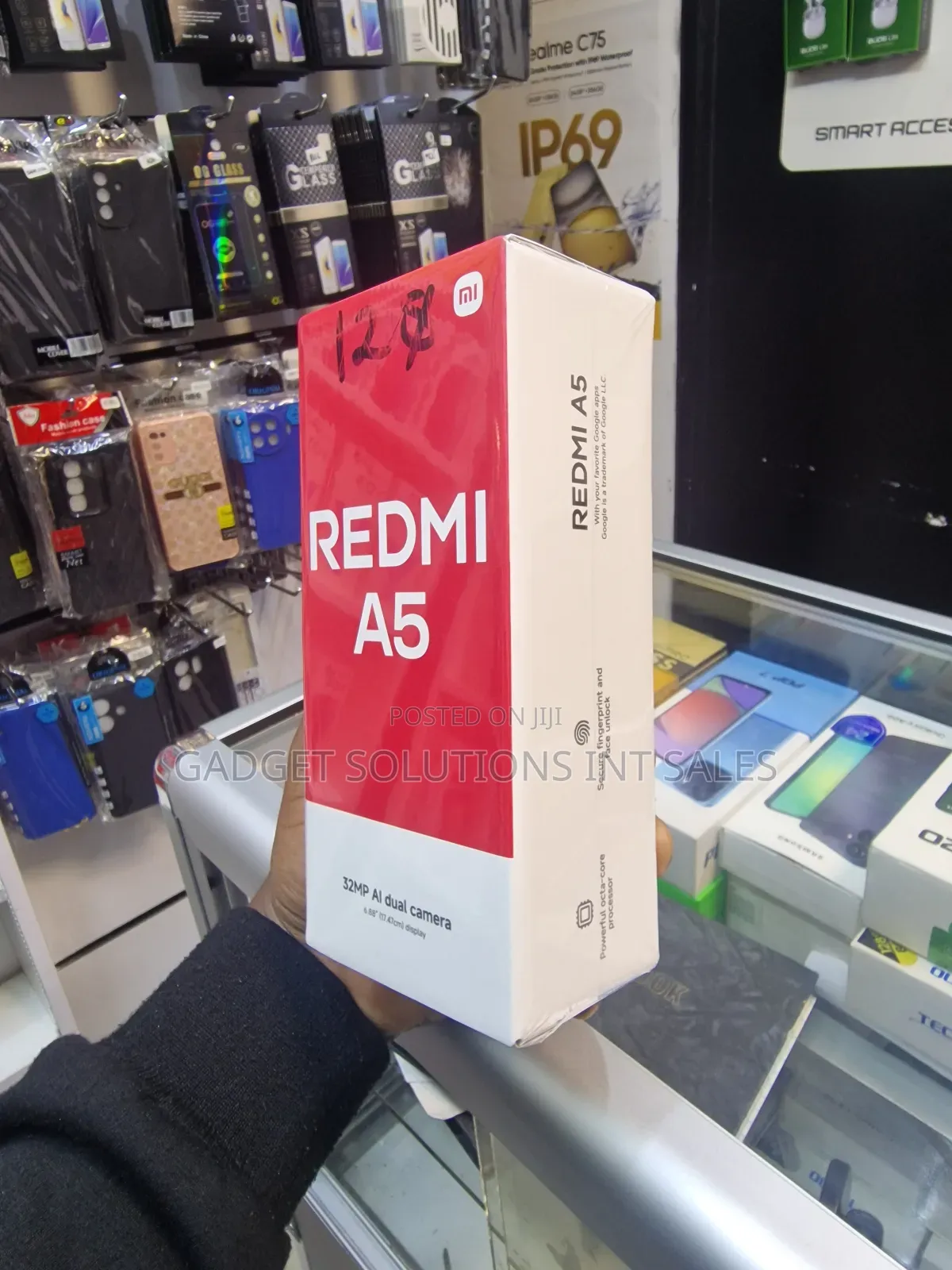 New Xiaomi Redmi A5 4G 128 GB Black