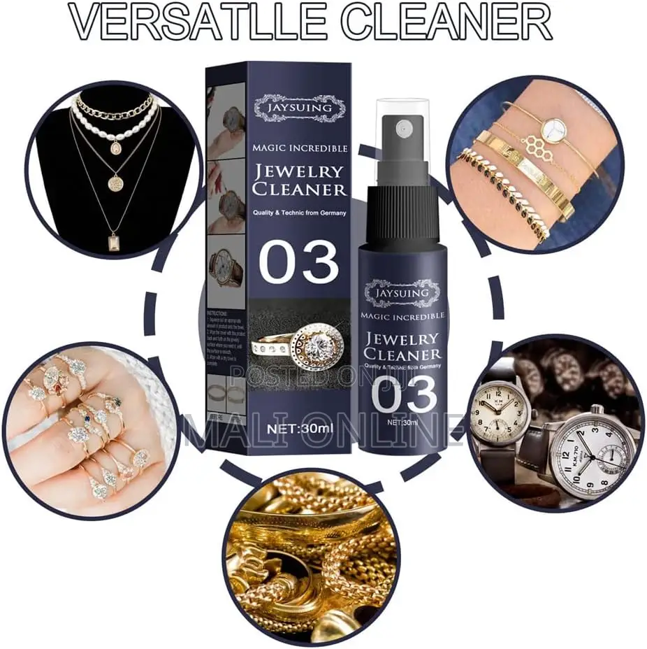 30ml Anti-tarnish Jewelry Cleaning Spray Instant Cleaner