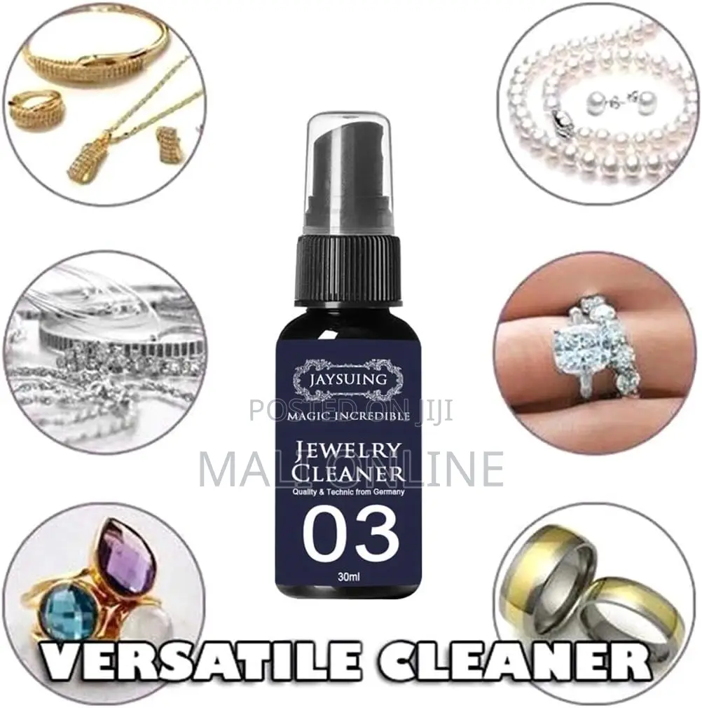 30ml Anti-tarnish Jewelry Cleaning Spray Instant Cleaner